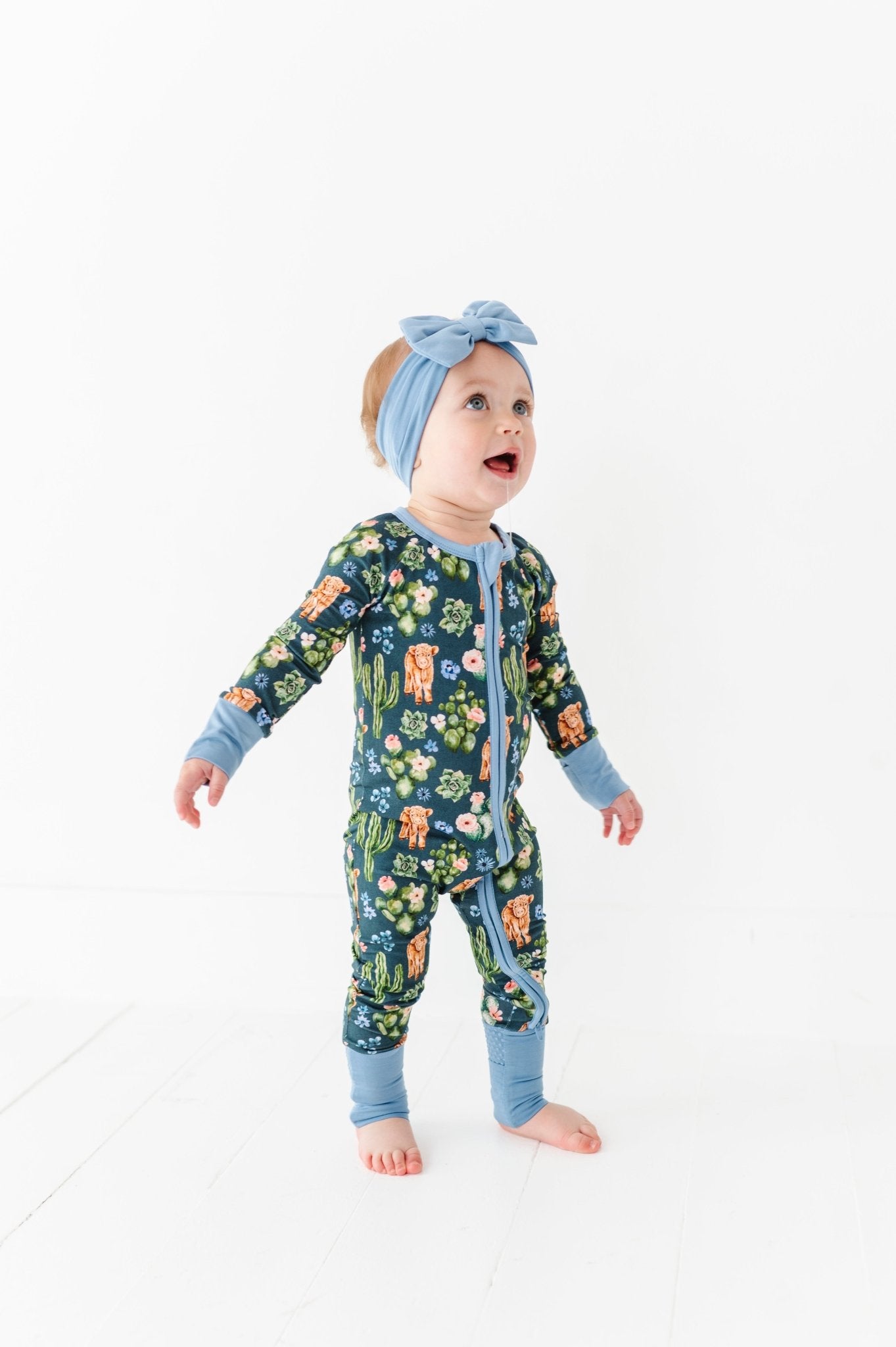 ZIP JAMMIES - PRICKLY PASTURES - The Sleepy Sloth
