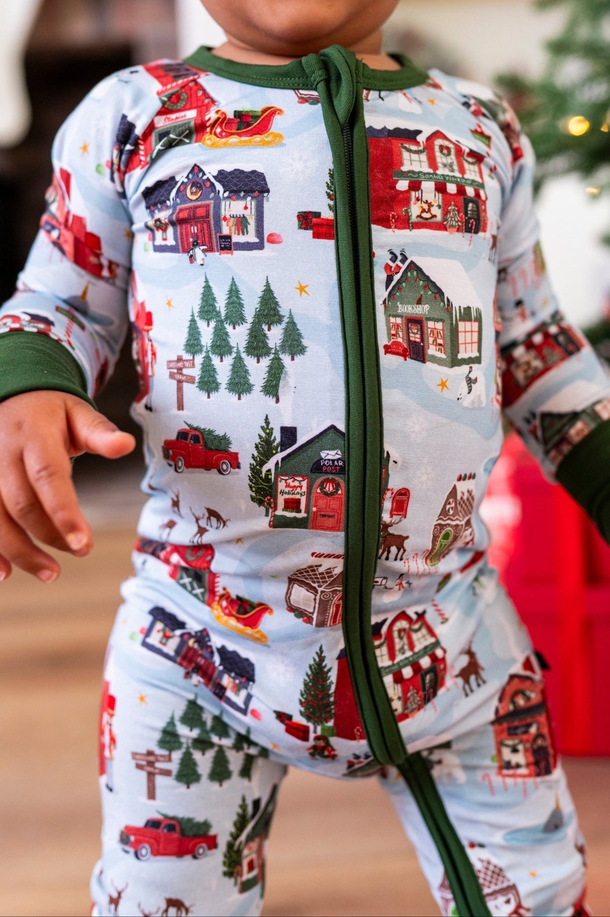 Zip Jammies - Santa's Village - The Sleepy Sloth