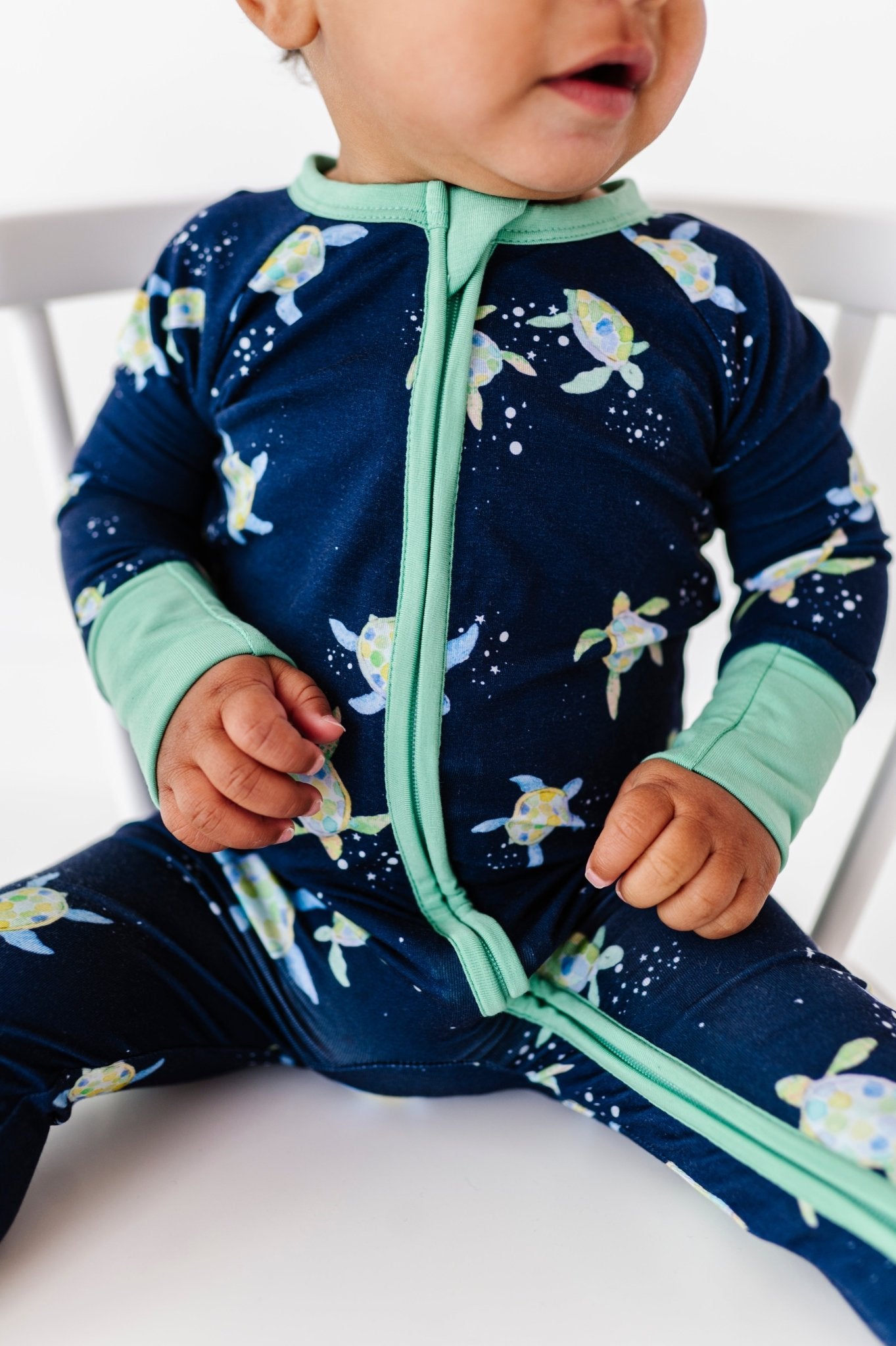 ZIP JAMMIES - SEA THE STARS - The Sleepy Sloth