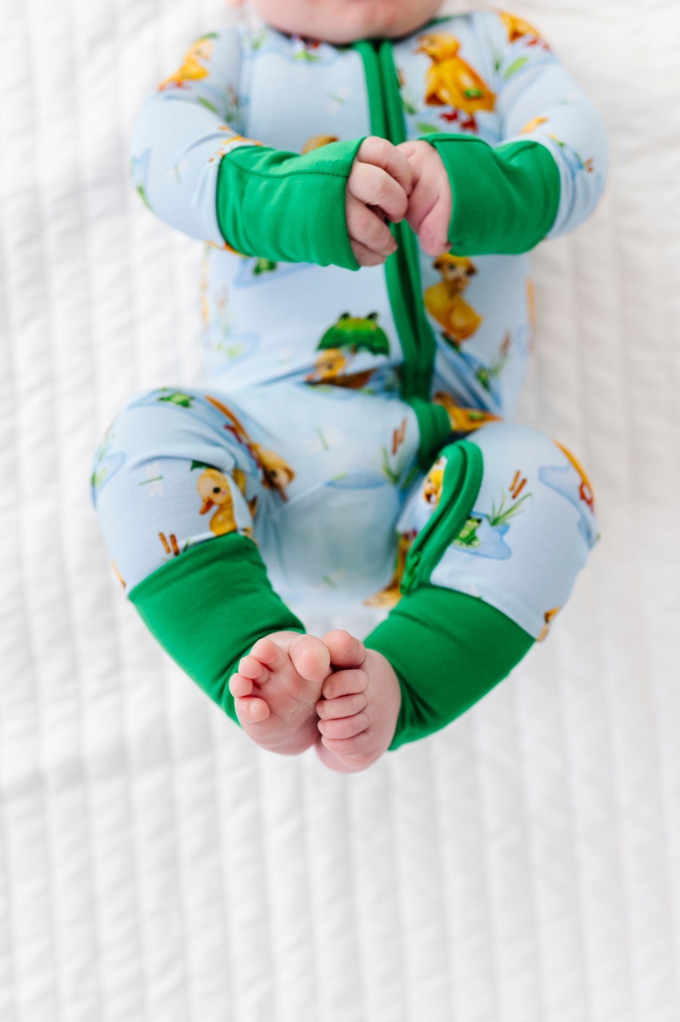 ZIP JAMMIES - SO DUCKLING CUTE - The Sleepy Sloth