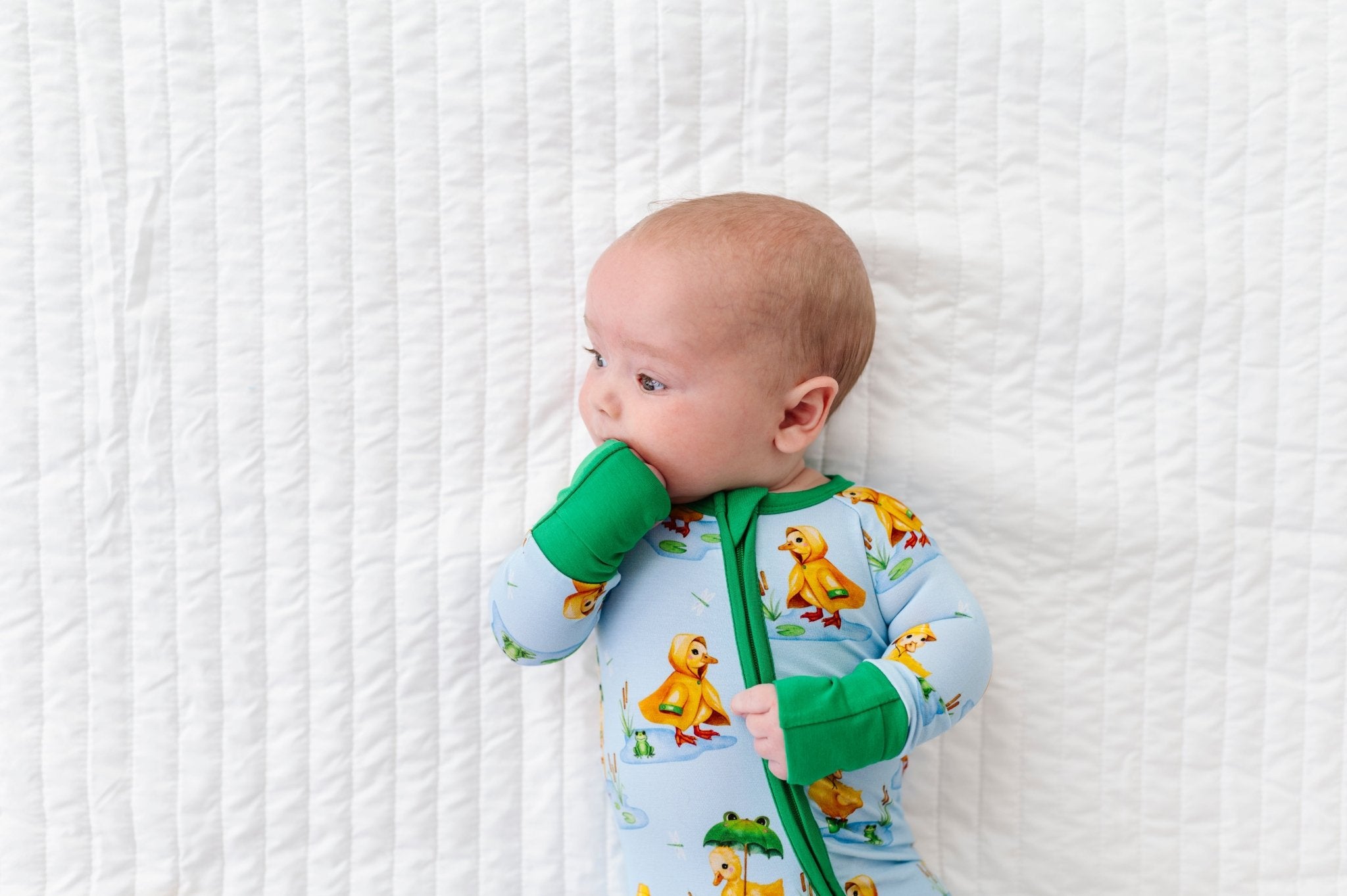 ZIP JAMMIES - SO DUCKLING CUTE - The Sleepy Sloth