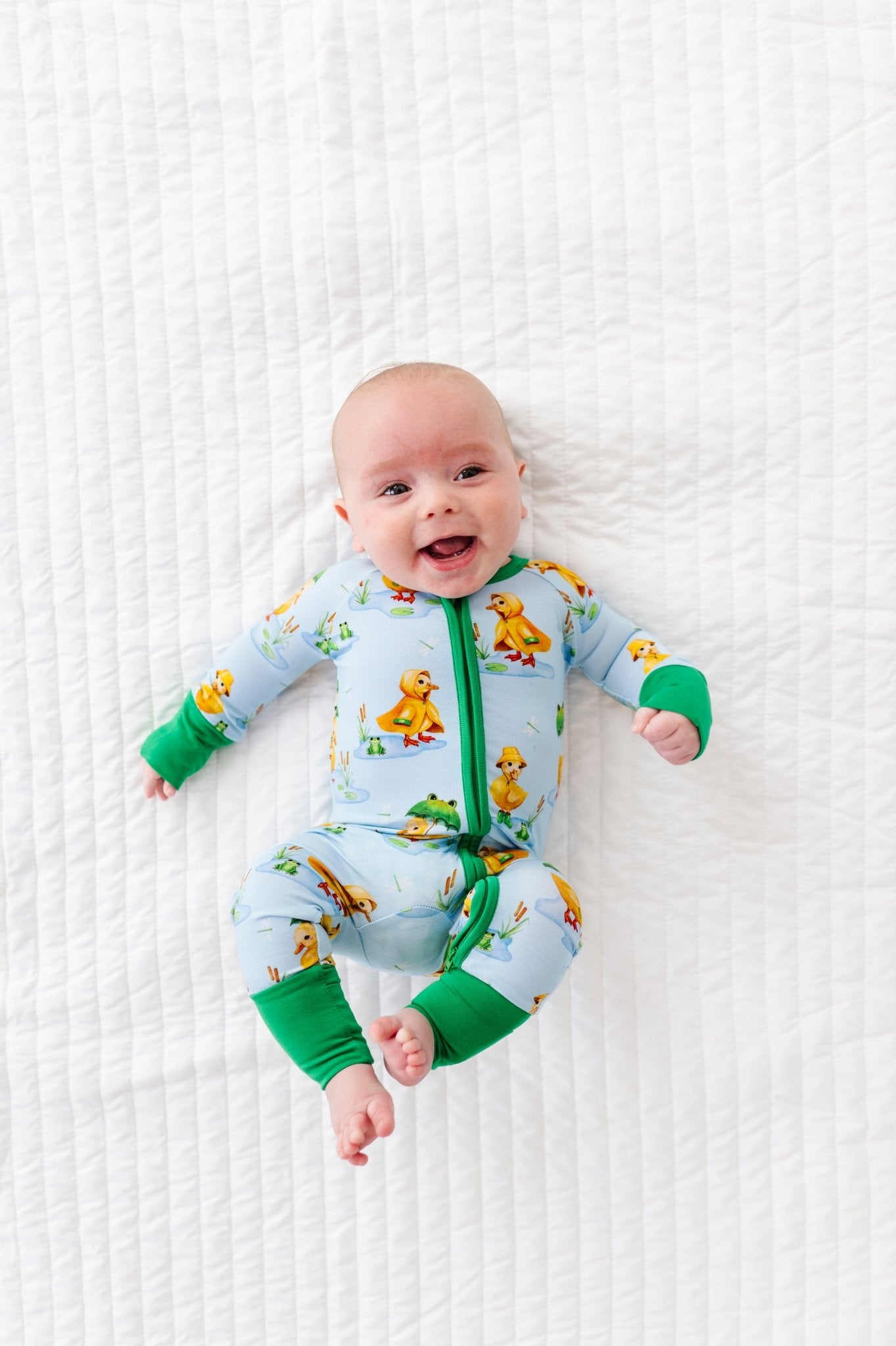 ZIP JAMMIES - SO DUCKLING CUTE - The Sleepy Sloth