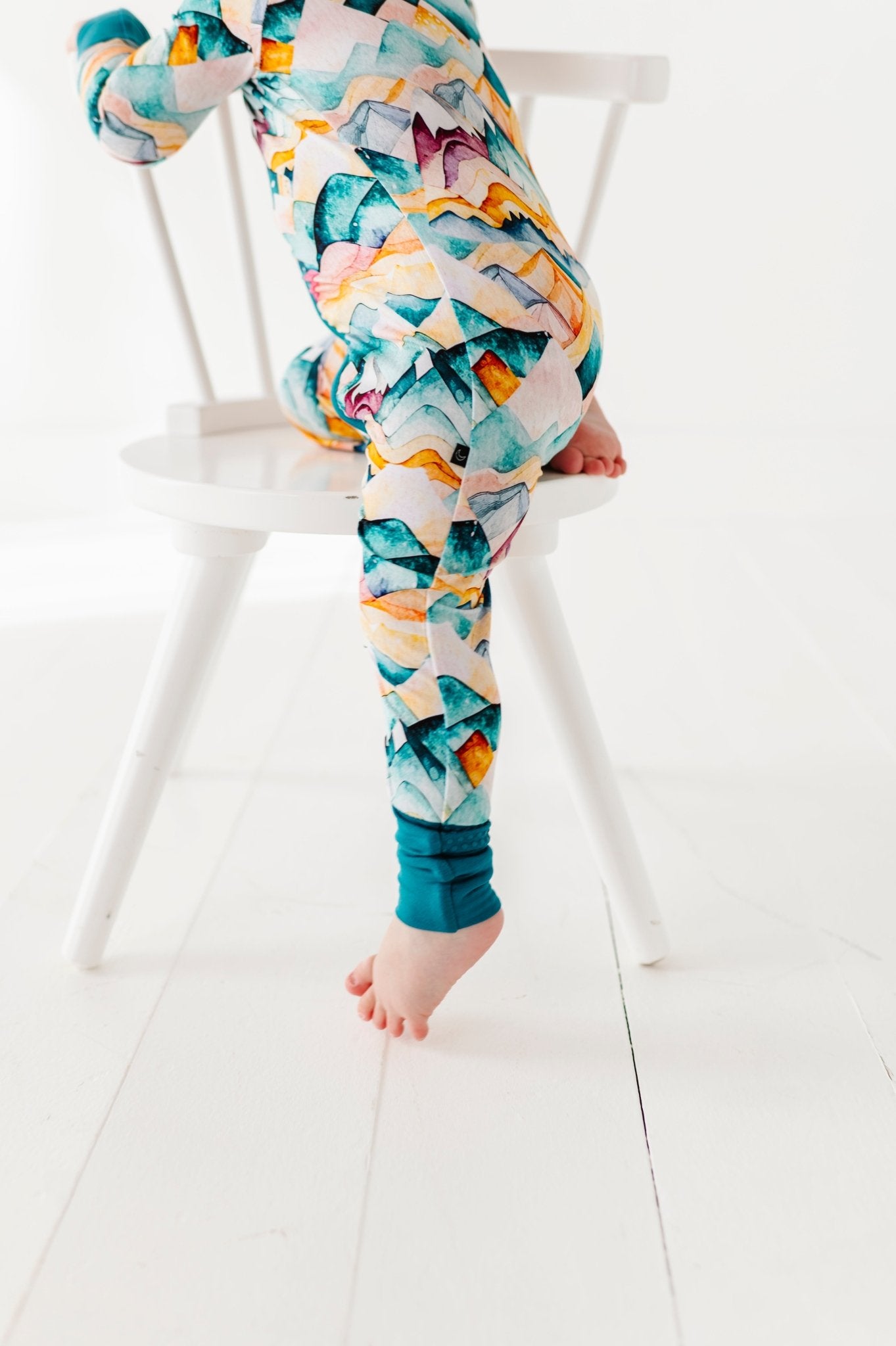 ZIP JAMMIES - SPRING MOUNTAINS - The Sleepy Sloth