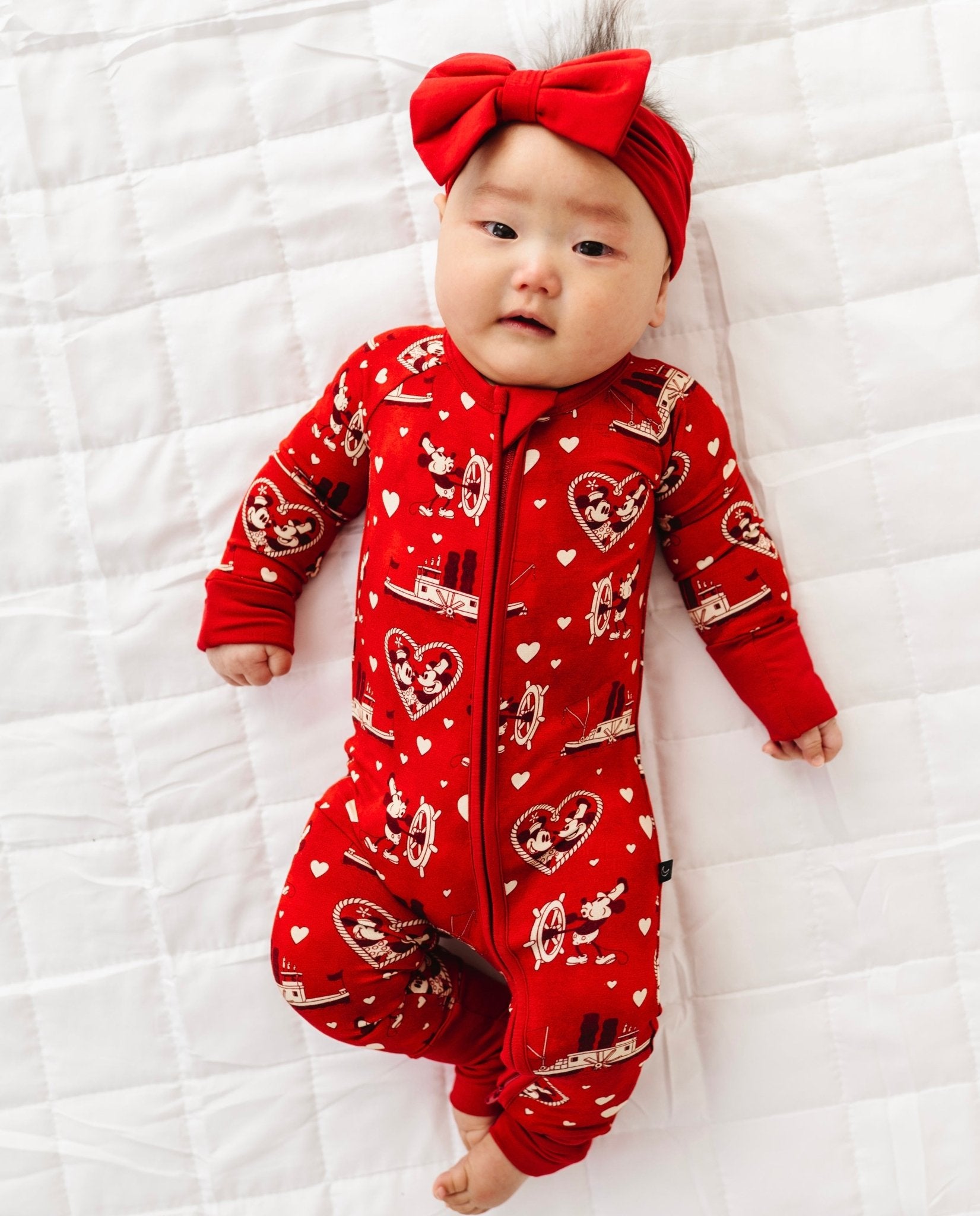 ZIP JAMMIES - STEAMBOAT SWEETHEARTS - The Sleepy Sloth