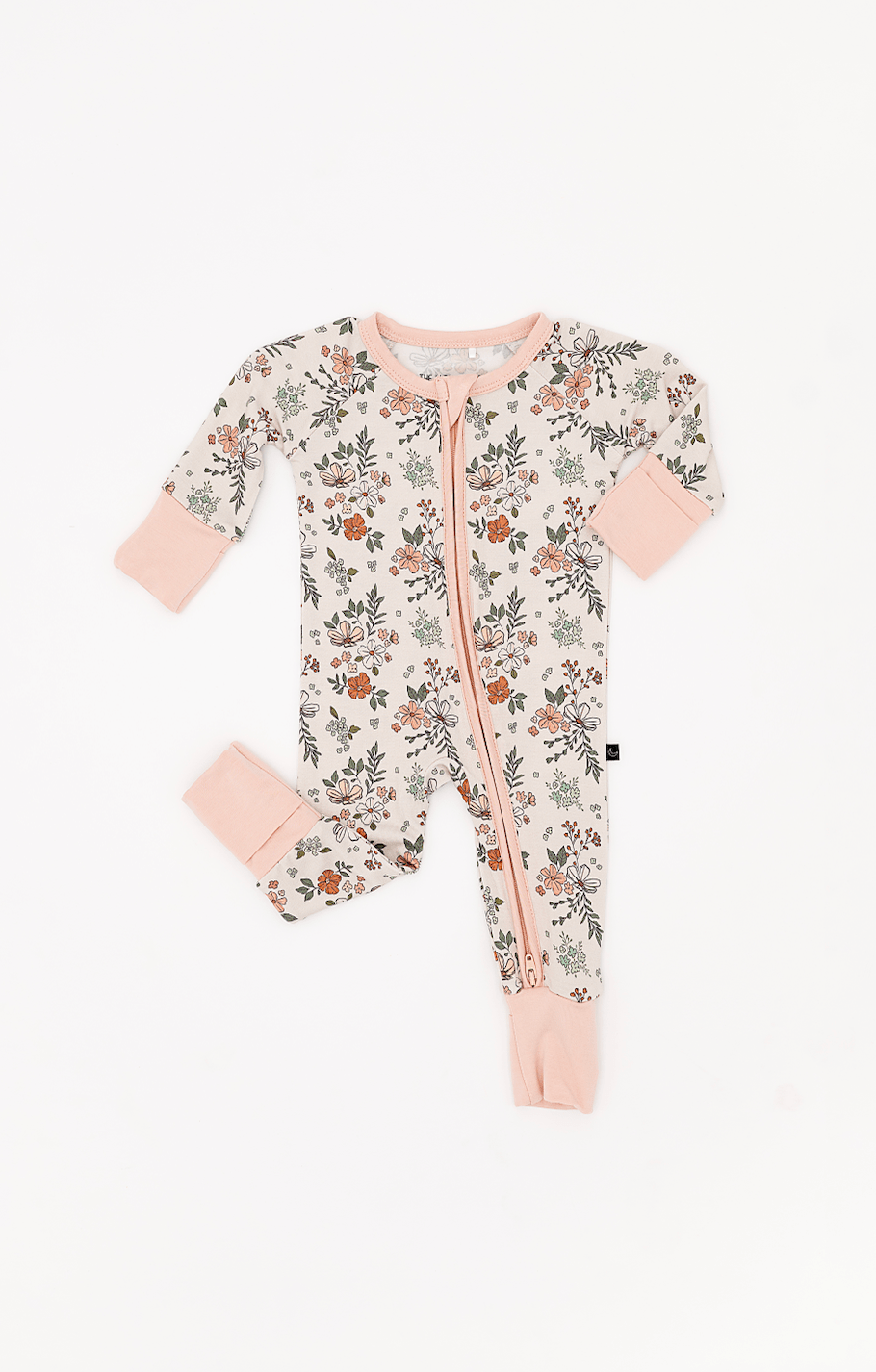 ZIP JAMMIES - TIMELESS MEADOW - The Sleepy Sloth