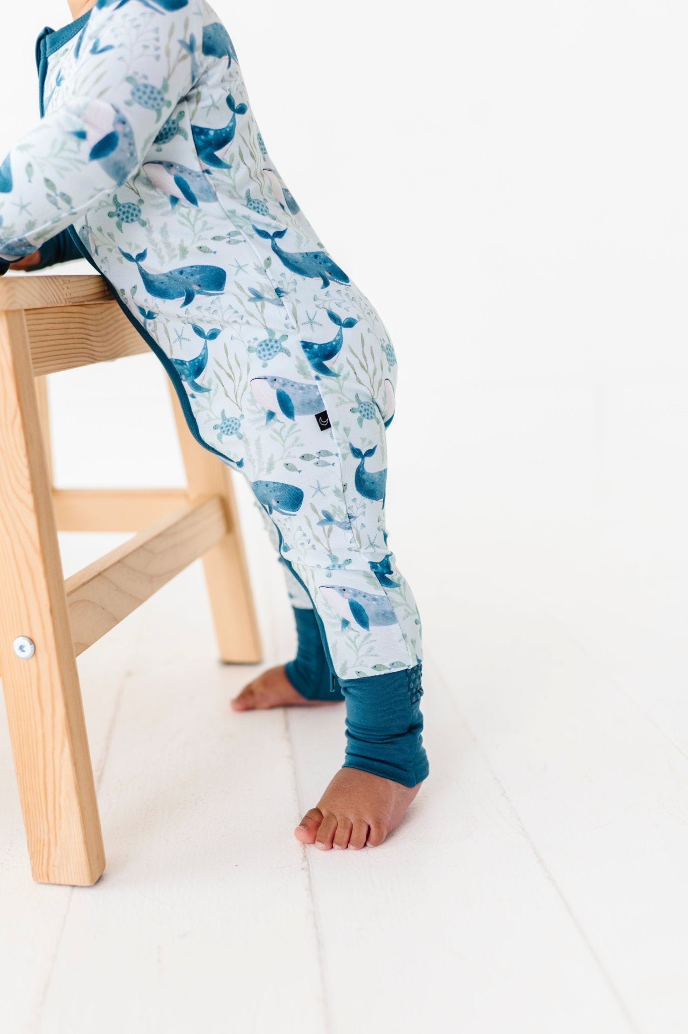 ZIP JAMMIES - WHALE, HELLO! - The Sleepy Sloth