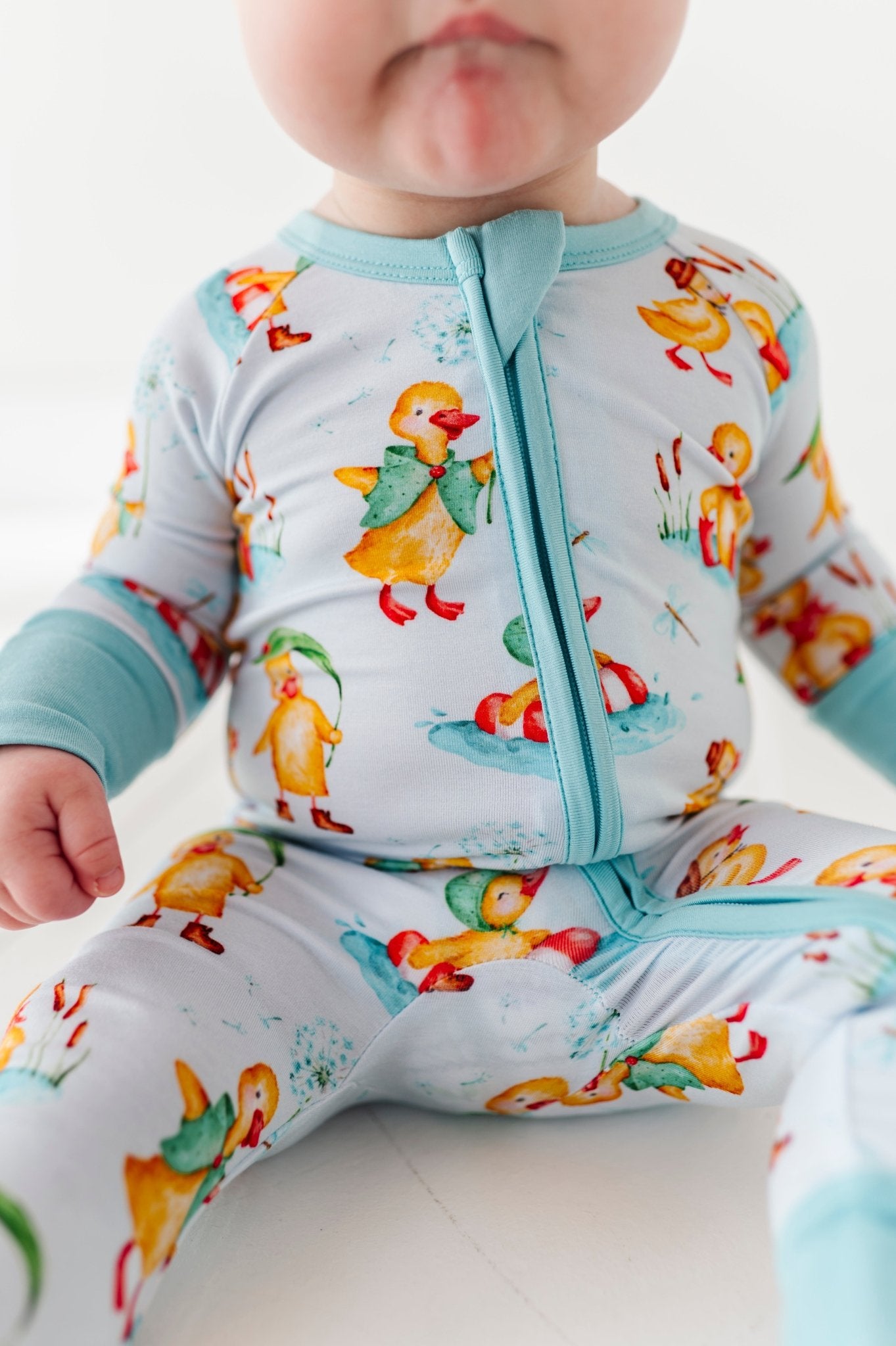 ZIP JAMMIES - WHATS QUACKALACKIN - The Sleepy Sloth