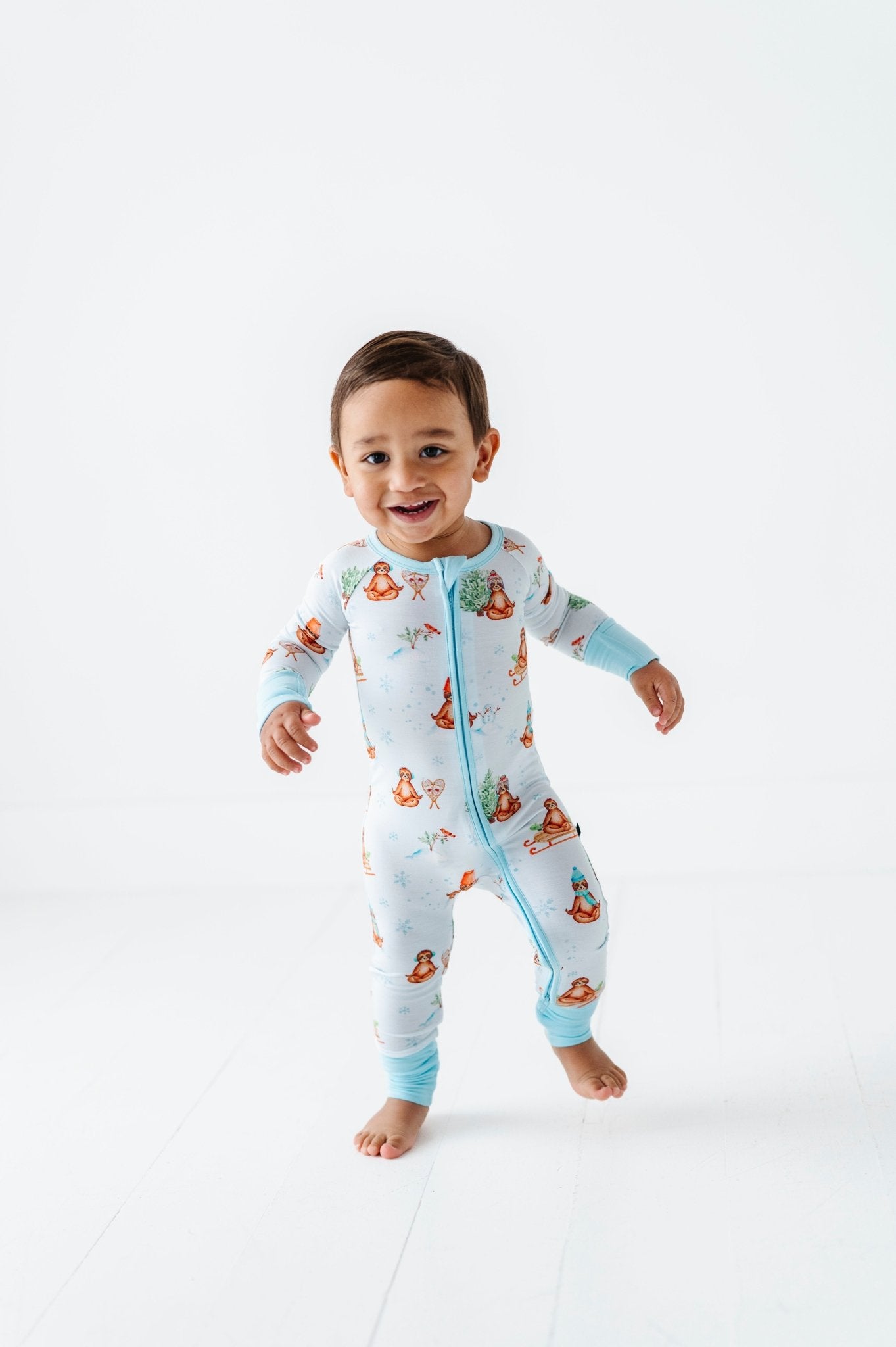 ZIP JAMMIES - WINTER ZEN - The Sleepy Sloth