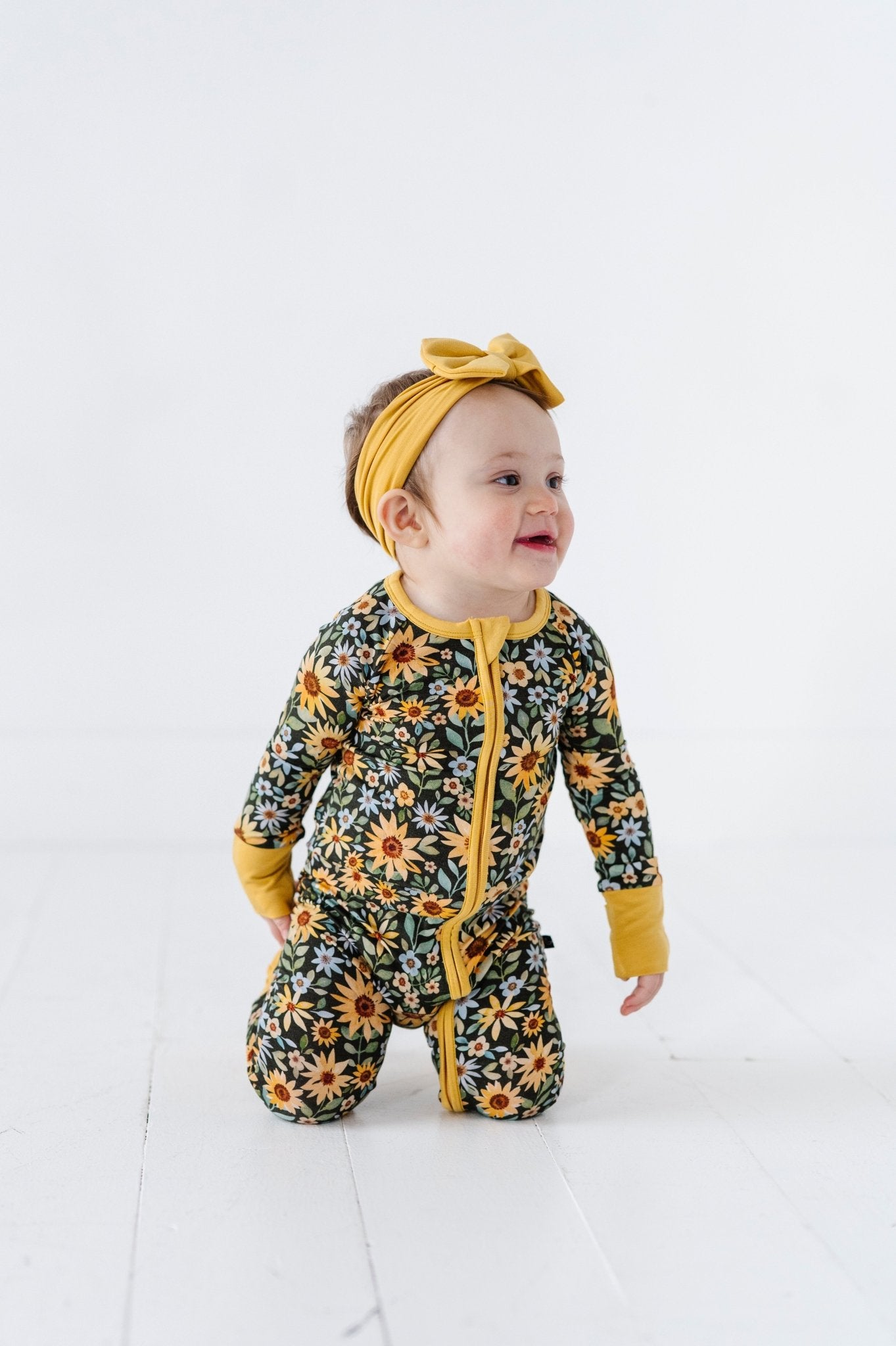 ZIP JAMMIES - YOU ARE MY SUNFLOWER - The Sleepy Sloth