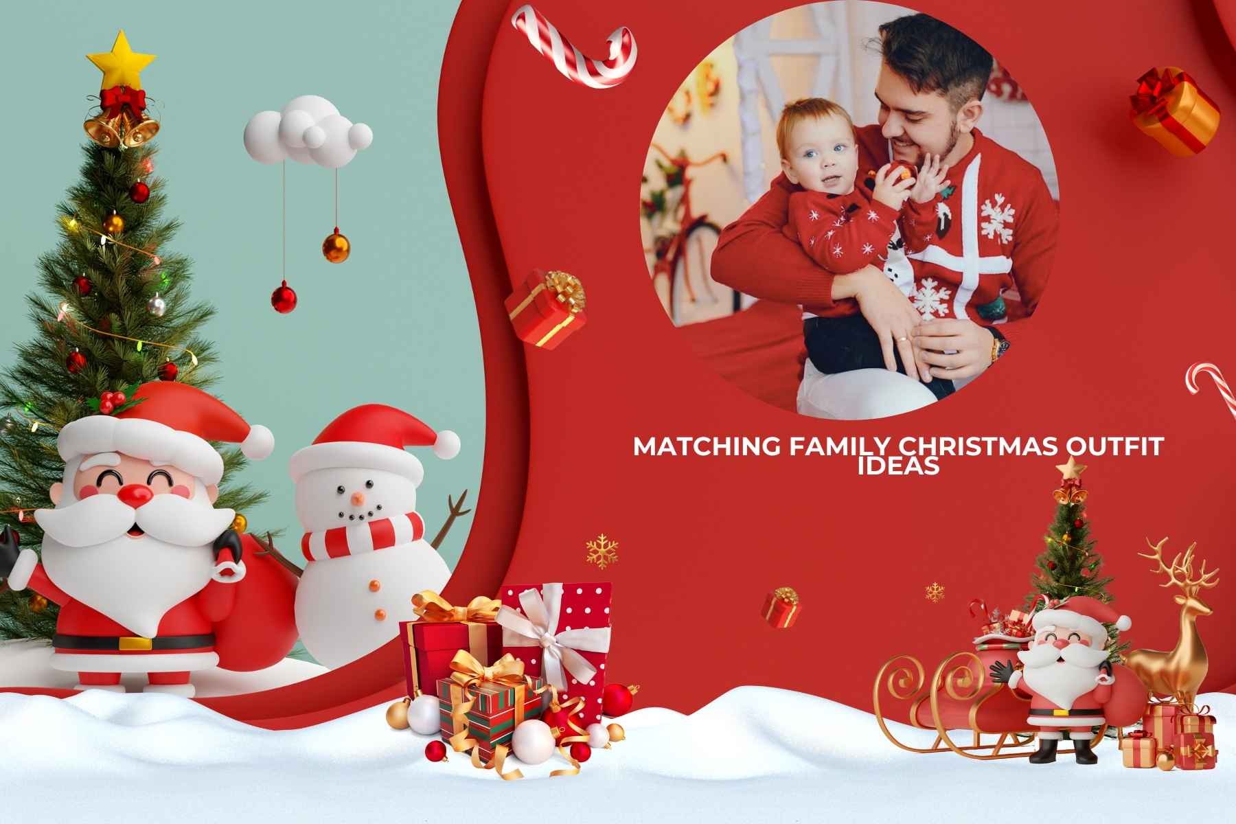 family christmas dress up themes 21 Festive Christmas Photoshoot Outfit Ideas