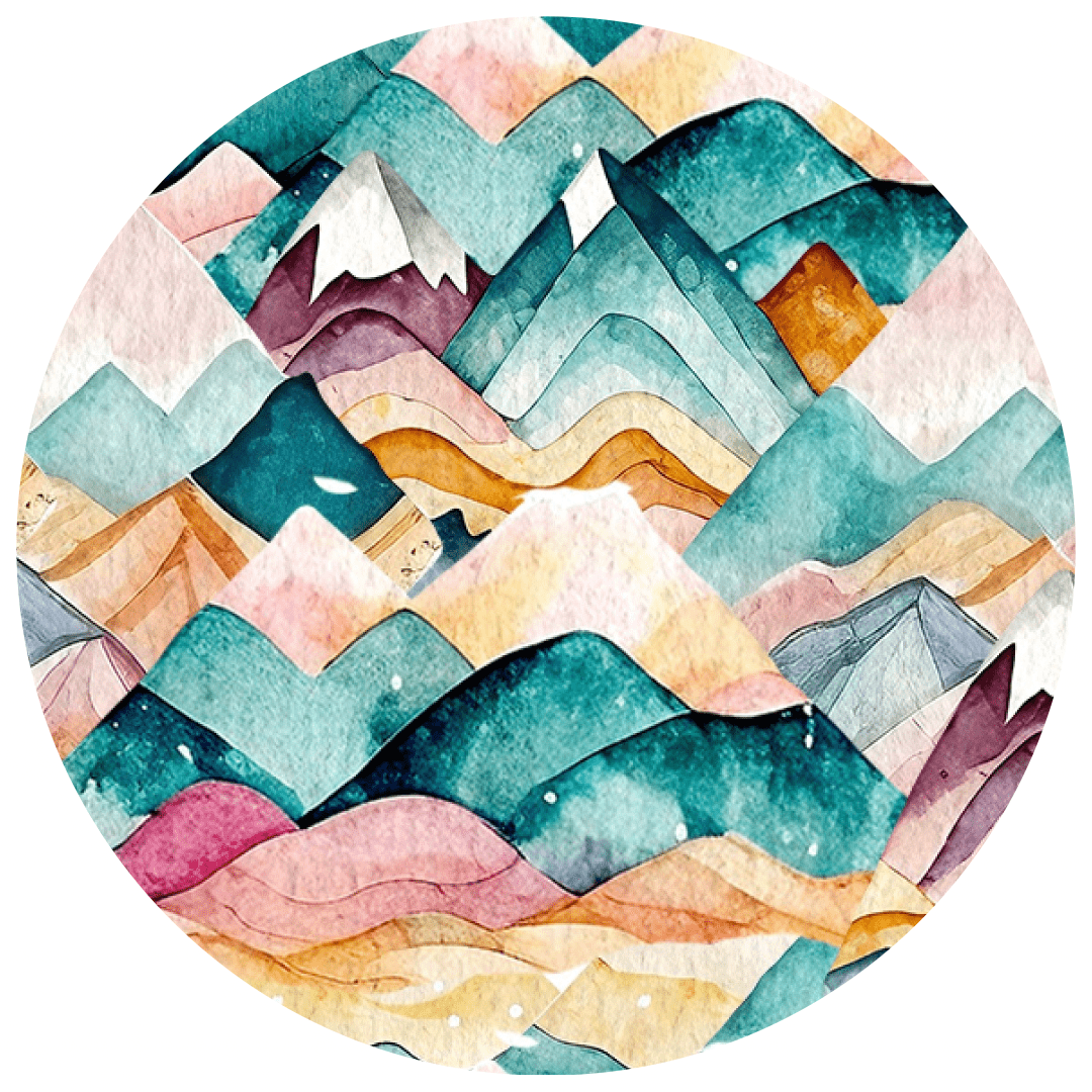 Spring Mountain Print Spring Mountains