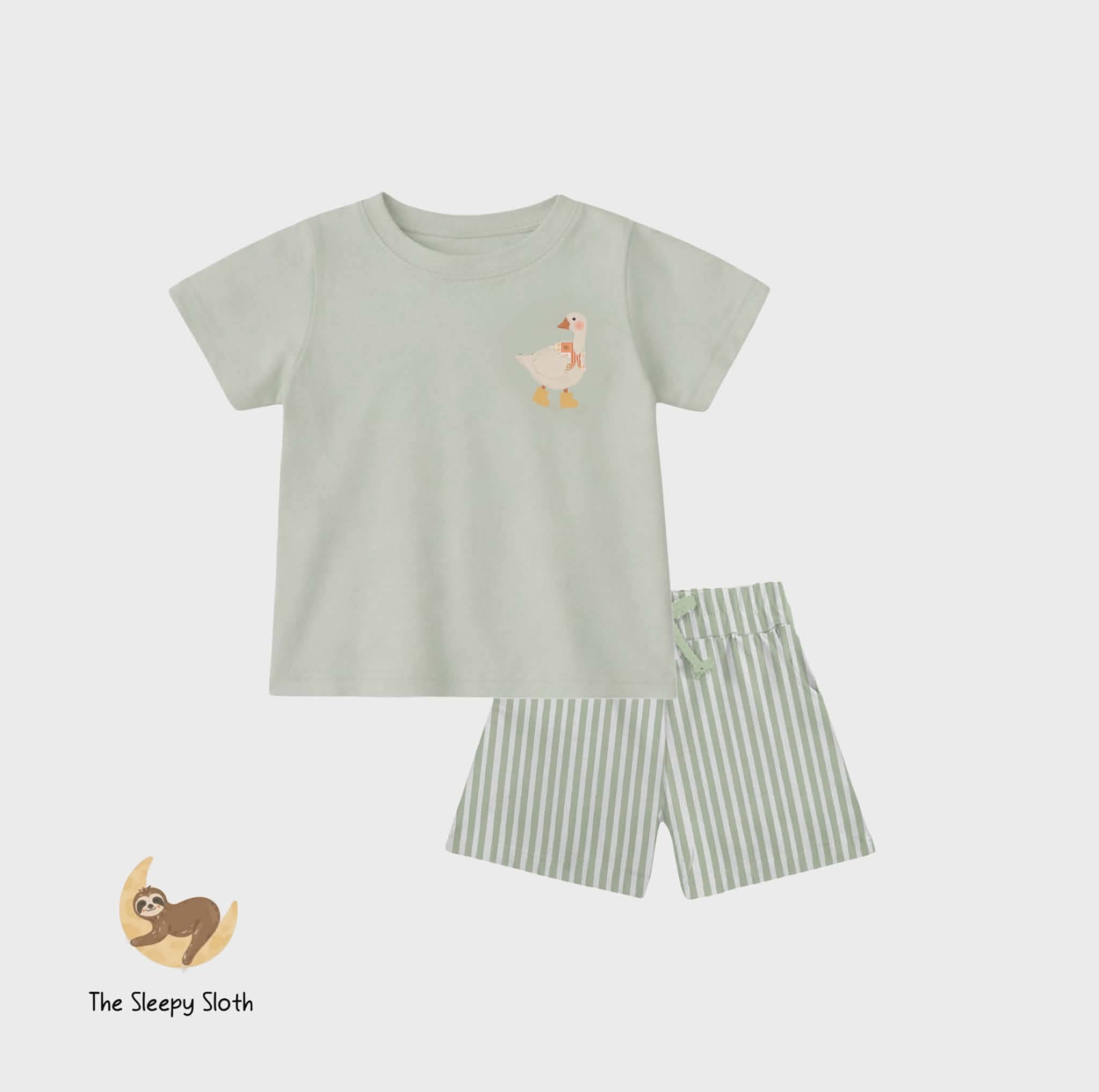 PREORDER TEE AND SHORT SET - STORYBOOK VILLAGE