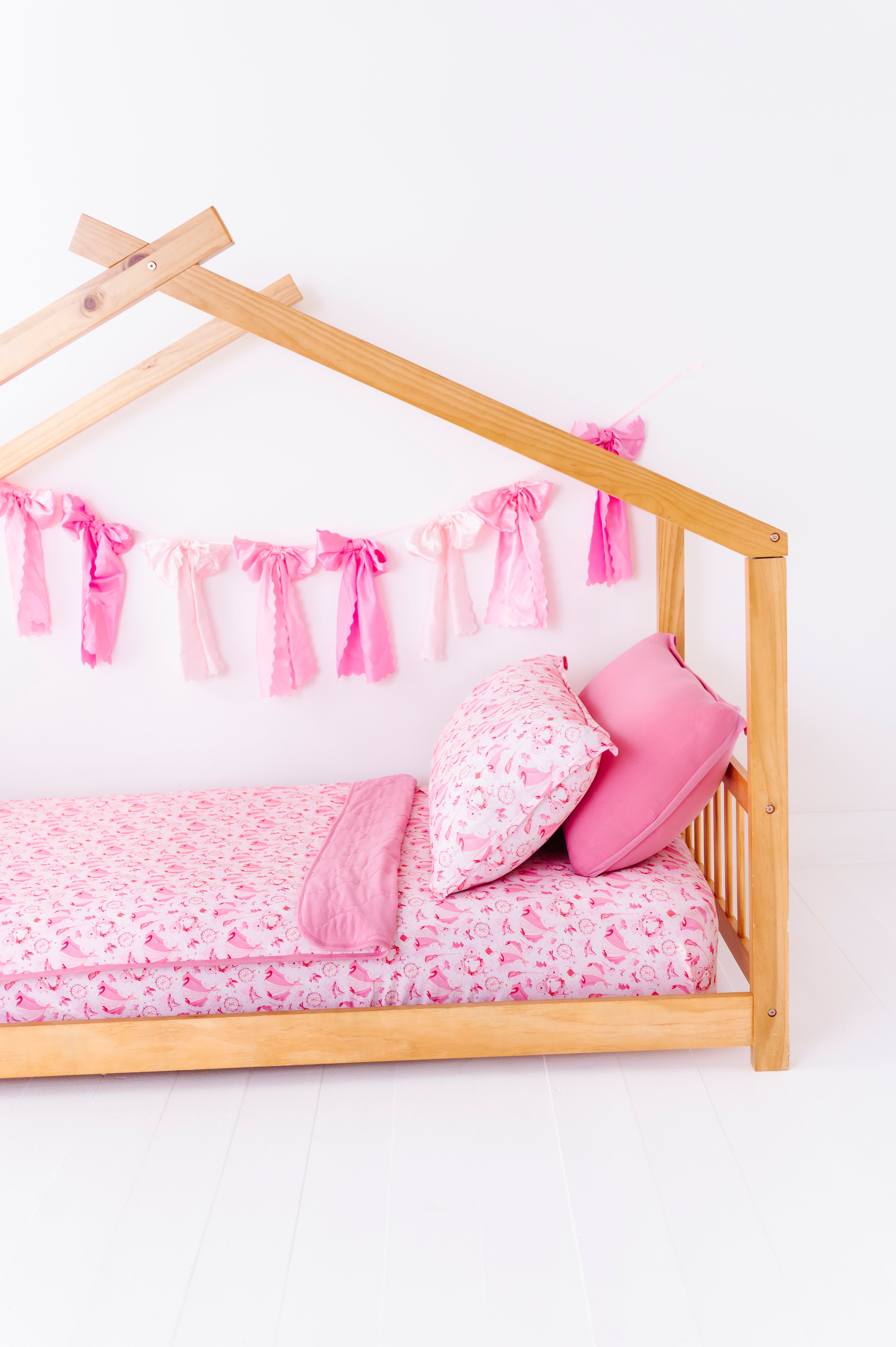 Twin Fitted Sheet - ROYAL ROSÉ