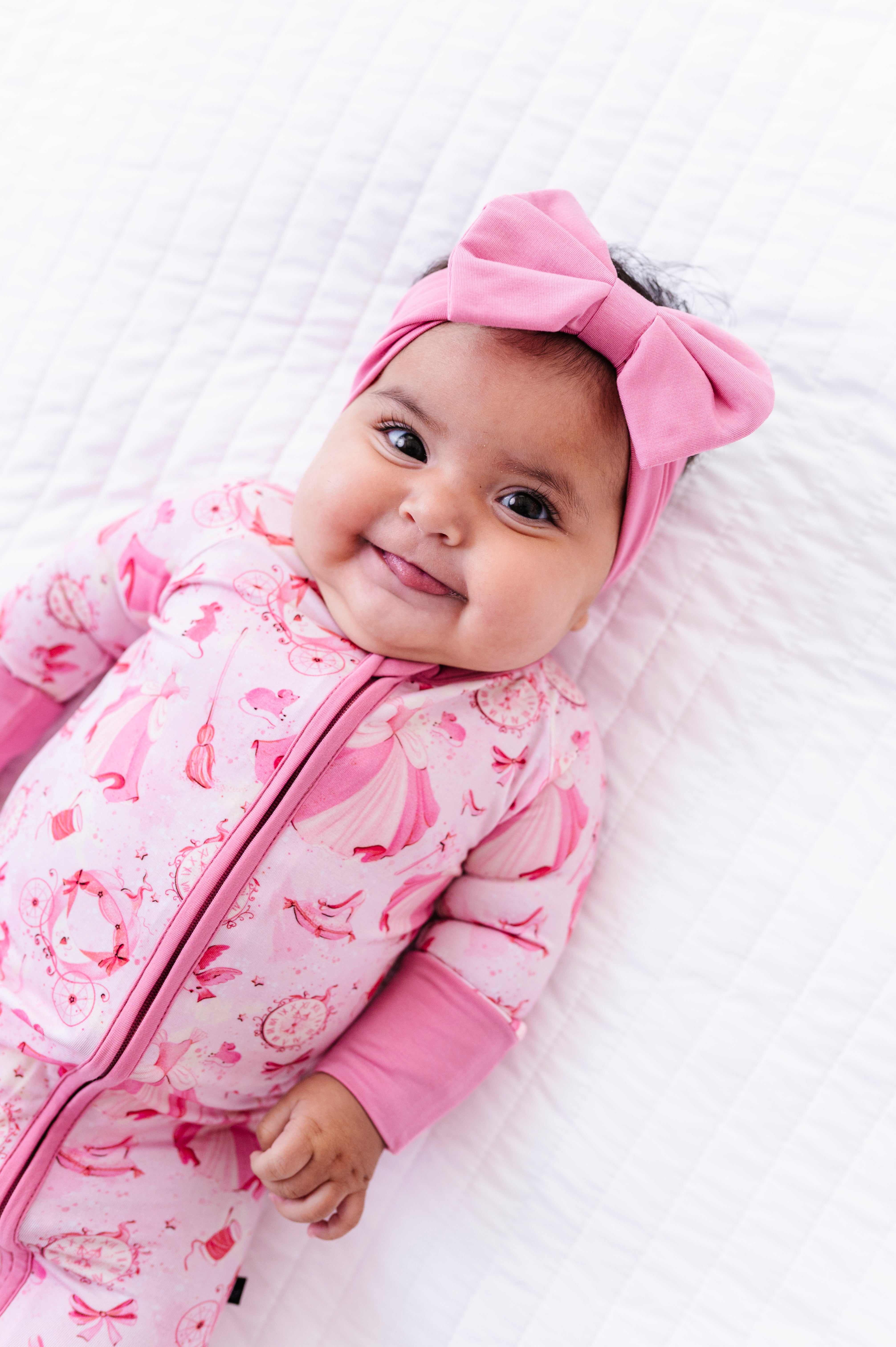 ZIp Jammies - ROYAL ROSÉ