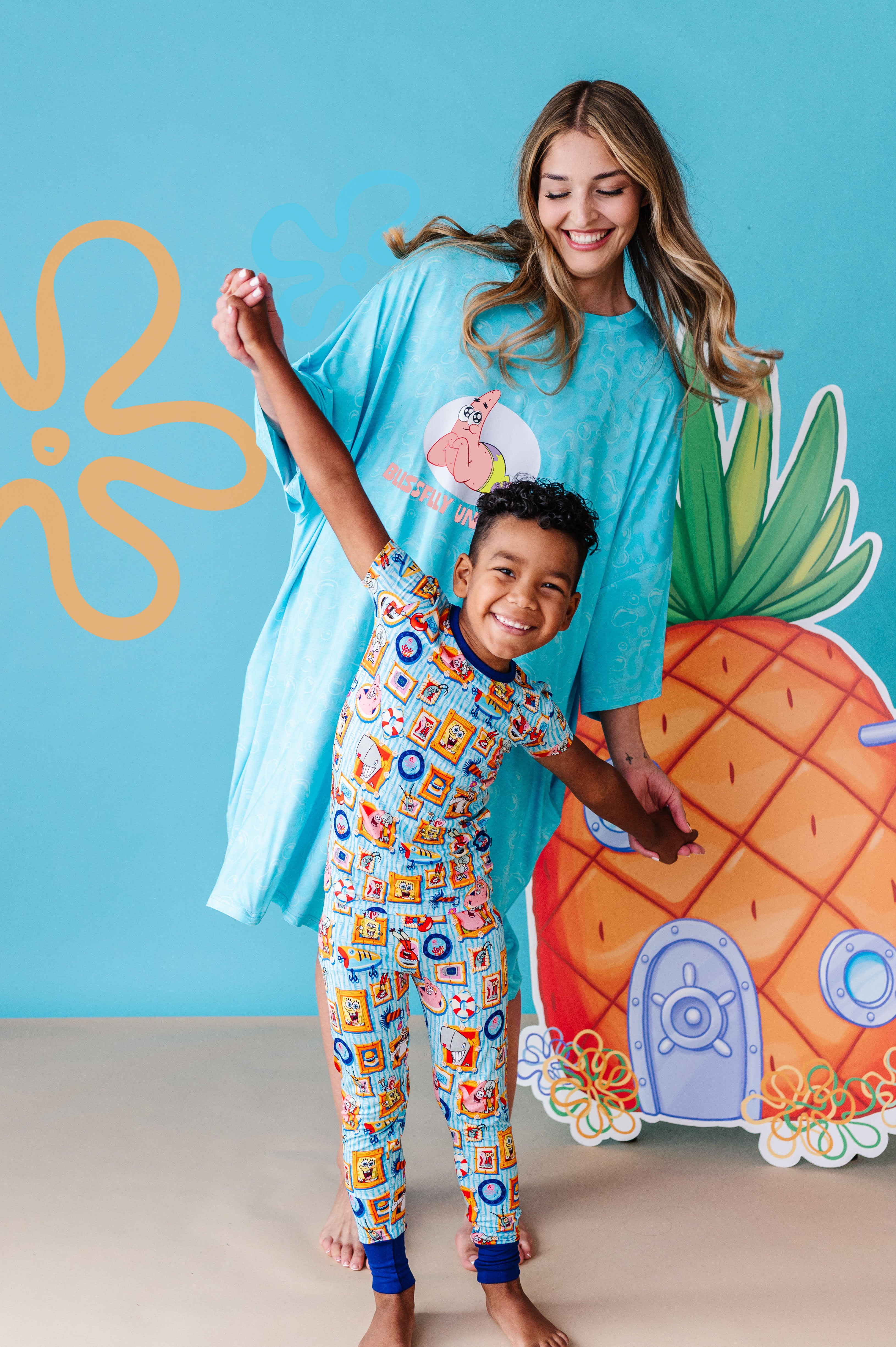 Oversized Lounge Tee - Spongebob Squarepants™ Blissfully Unaware