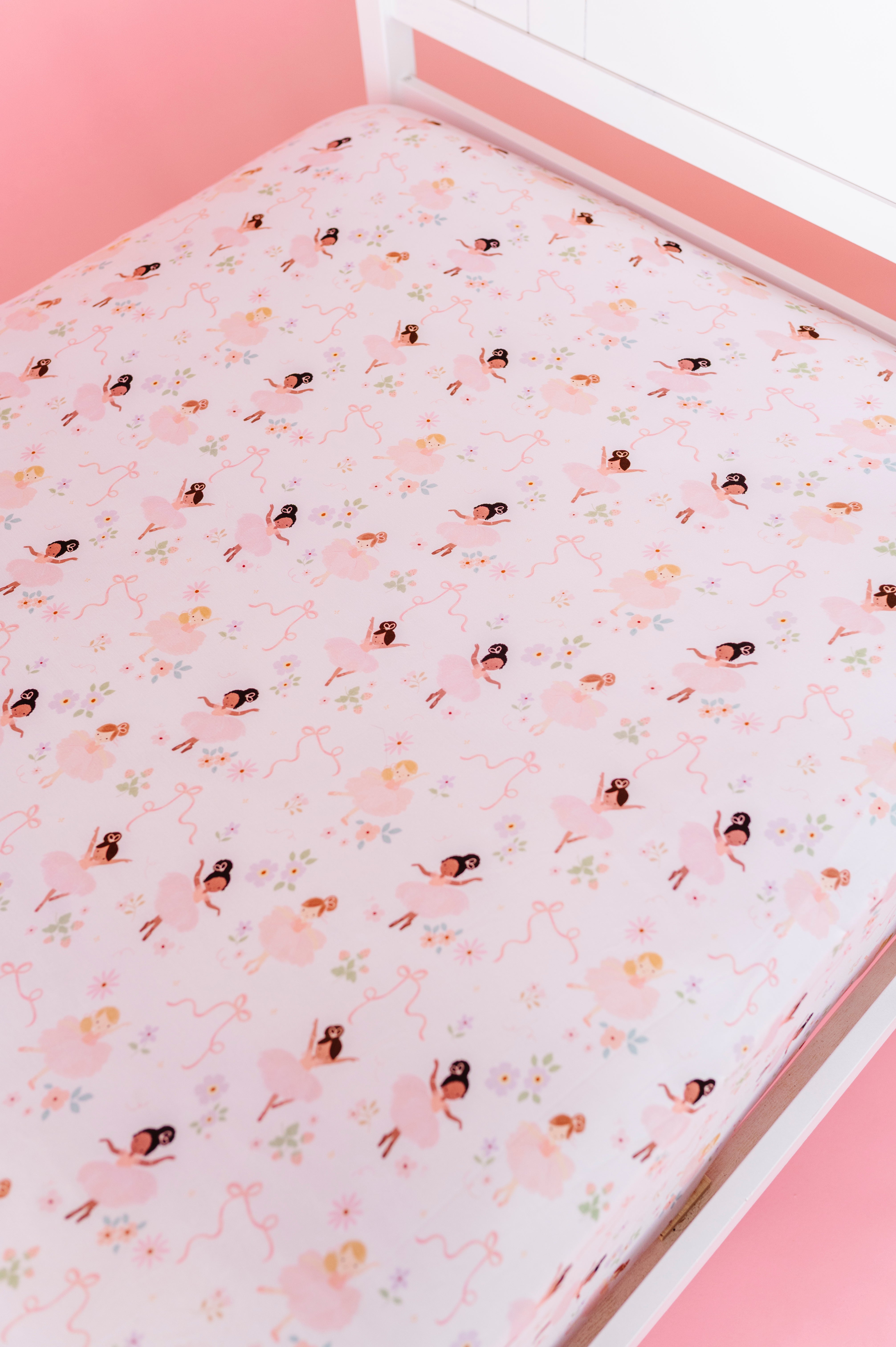 Twin Fitted Sheet - Plié All Day