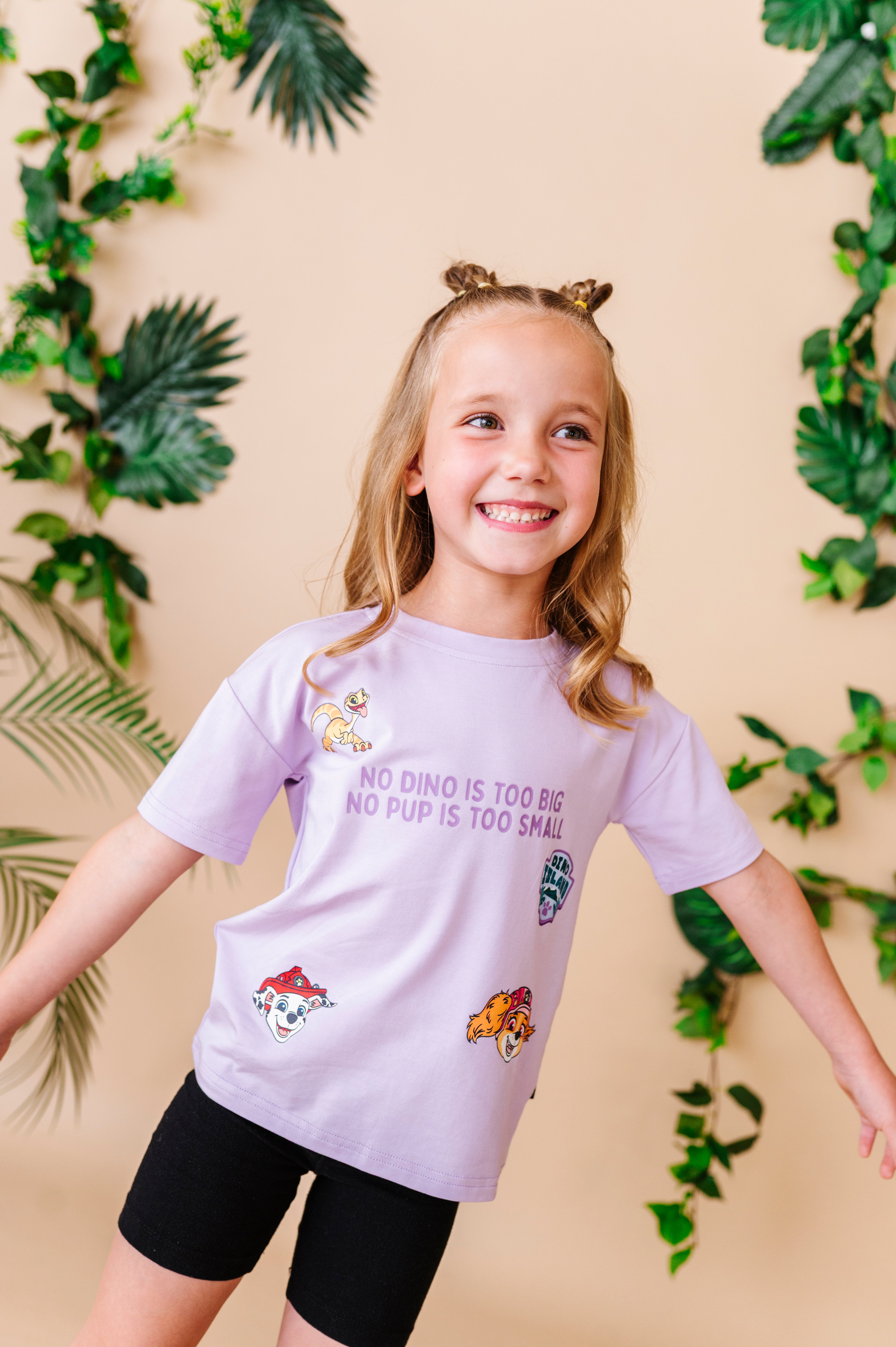 Graphic Tee  - PAW Patrol: The Dino Movie™  No Dino too Big, No Pup Too Small