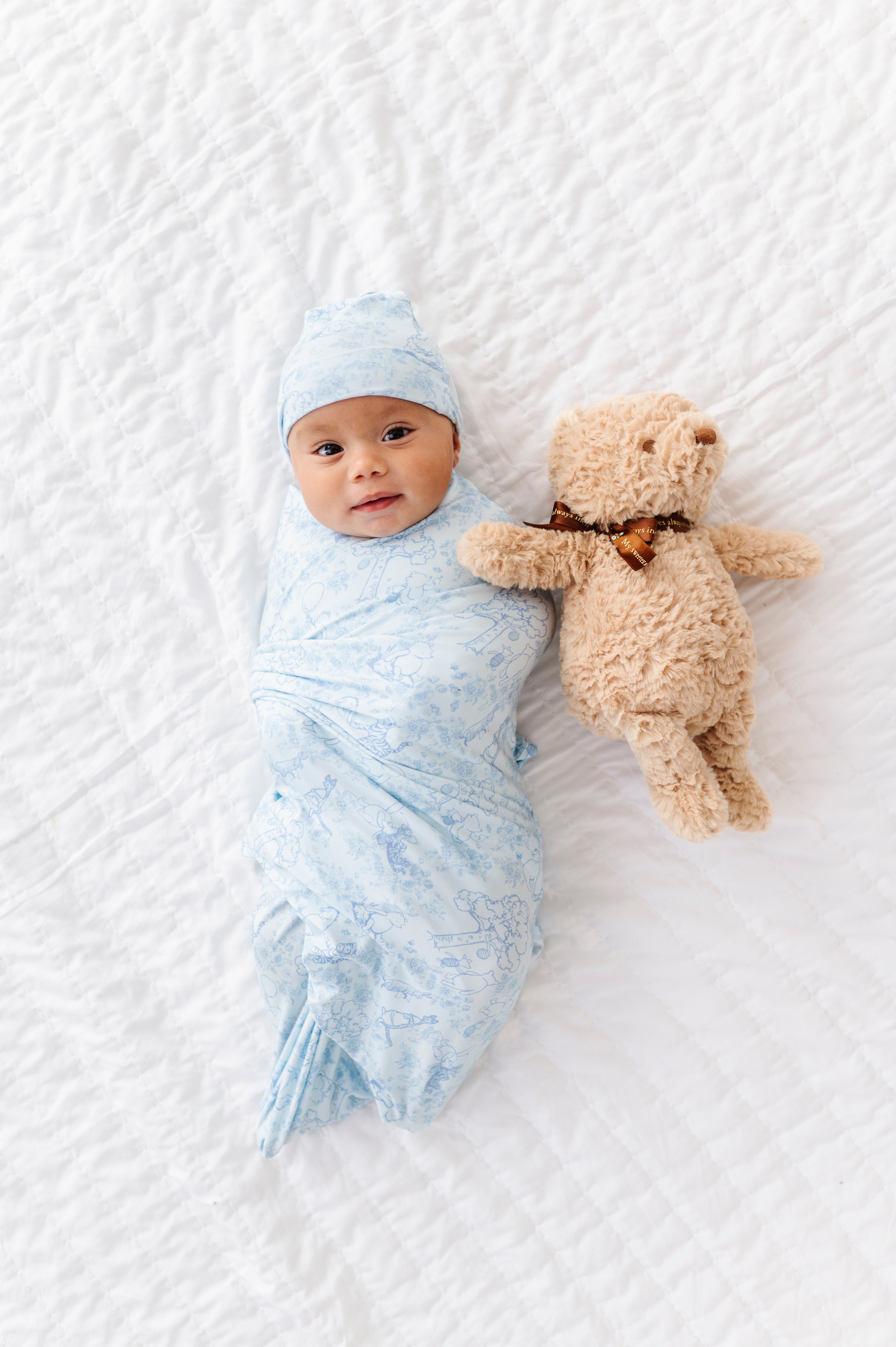 SWADDLE HAT SET - LITTLE ADVENTURERS