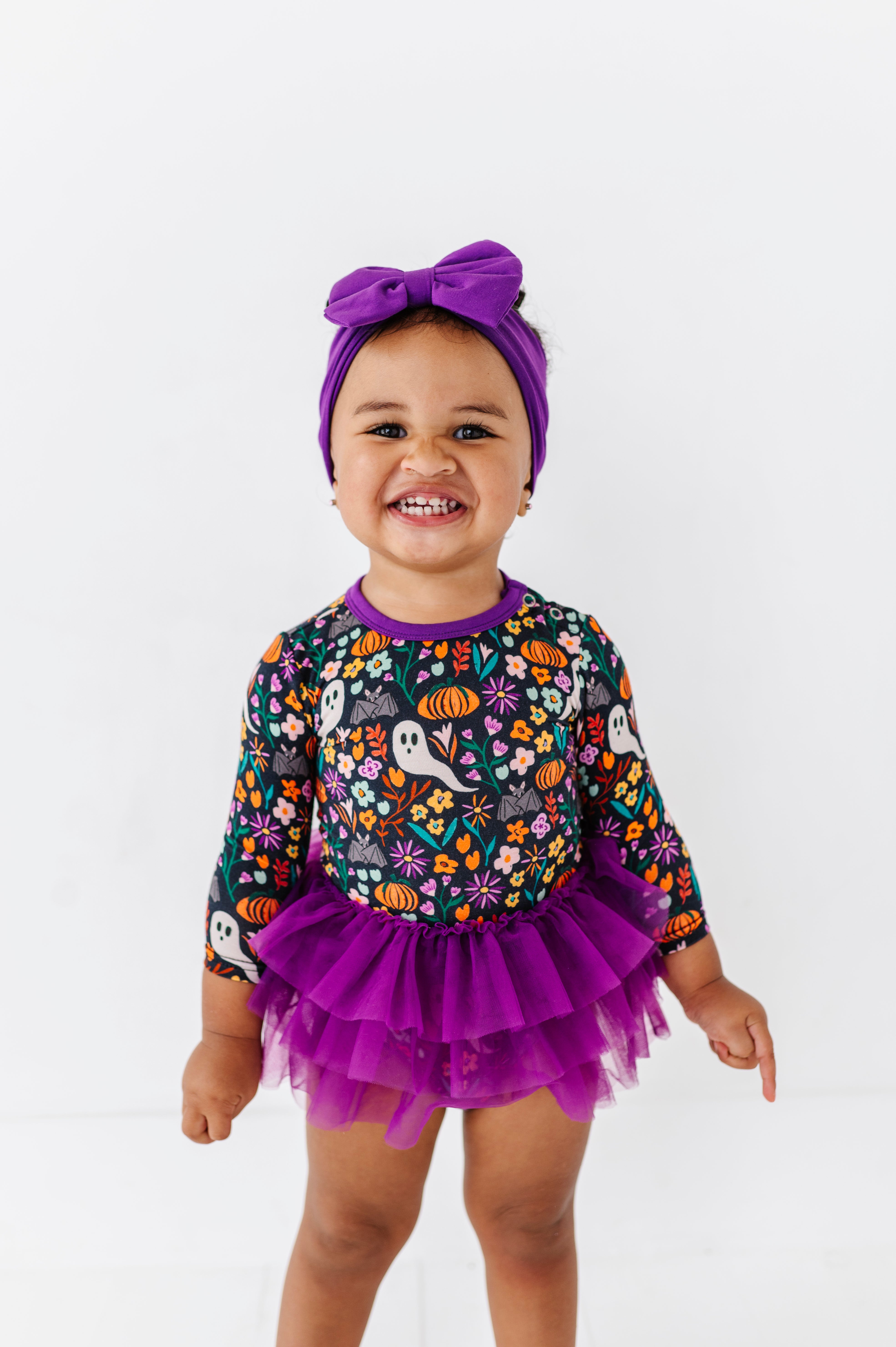 BODYSUIT LONG SLEEVE TULLE DRESS - BOOTANICAL BASH