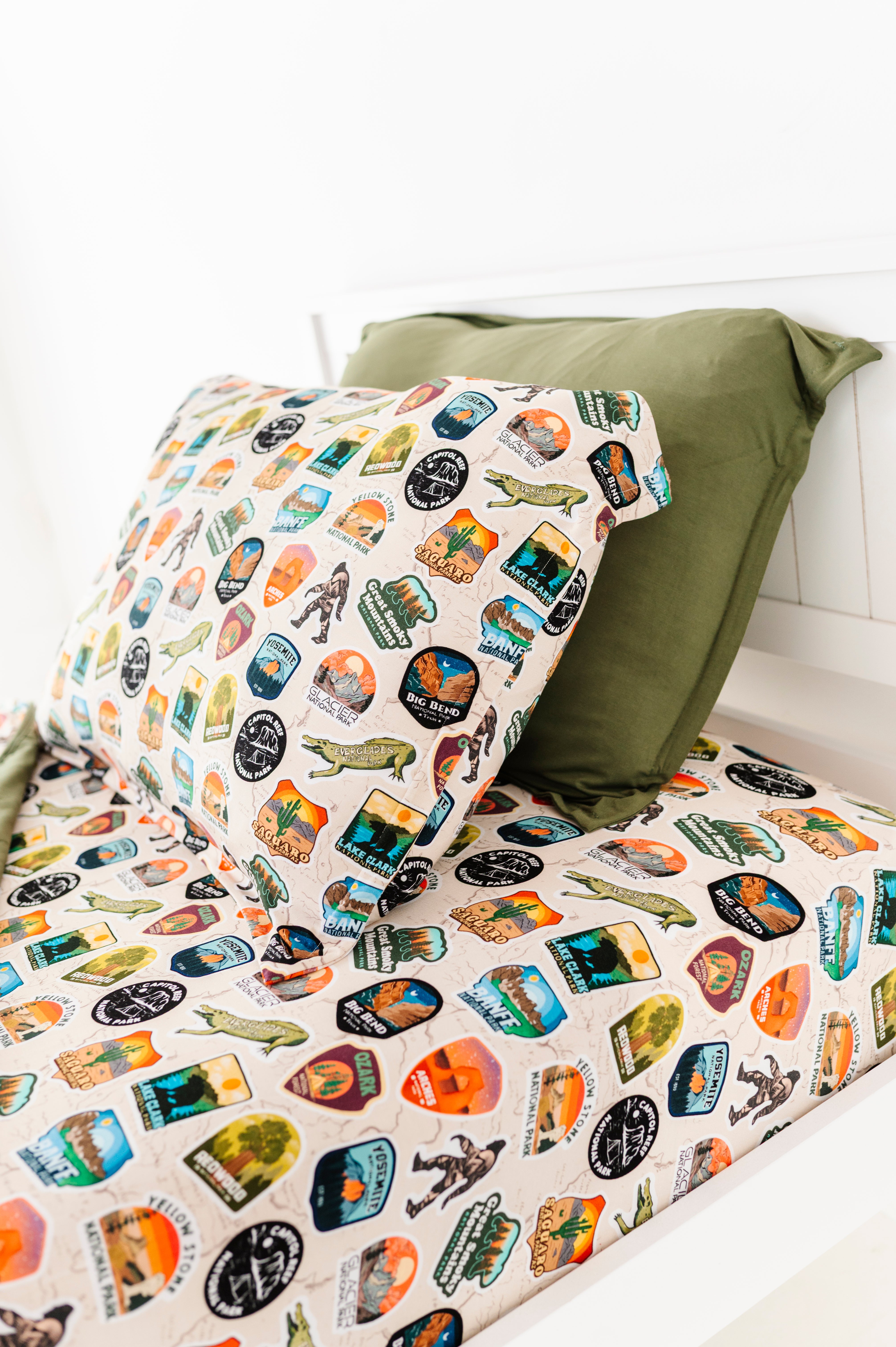 Standard Pillowcase Set - Park Passport