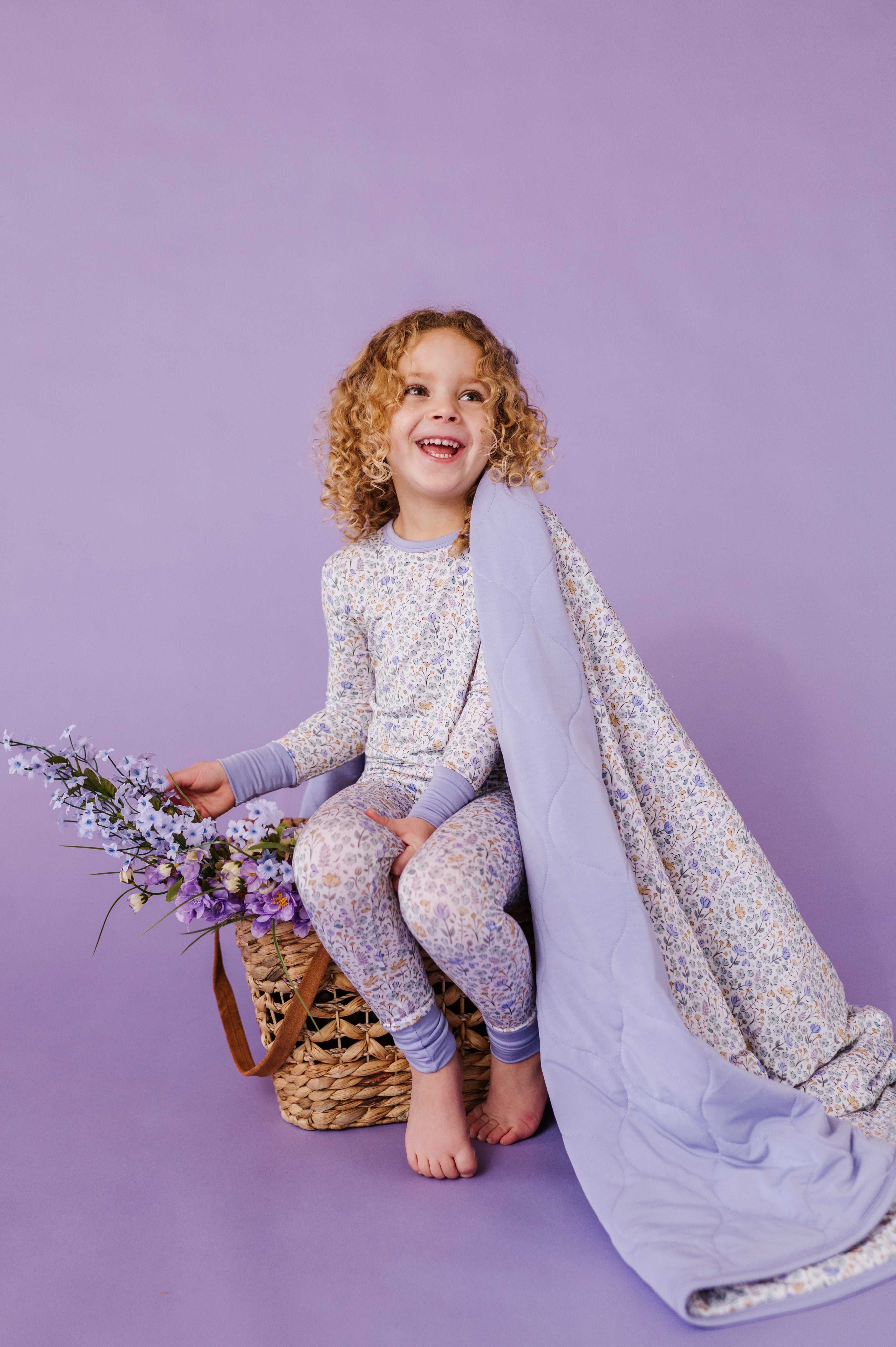 TODDLER BLANKIE - LILAC VALLEY