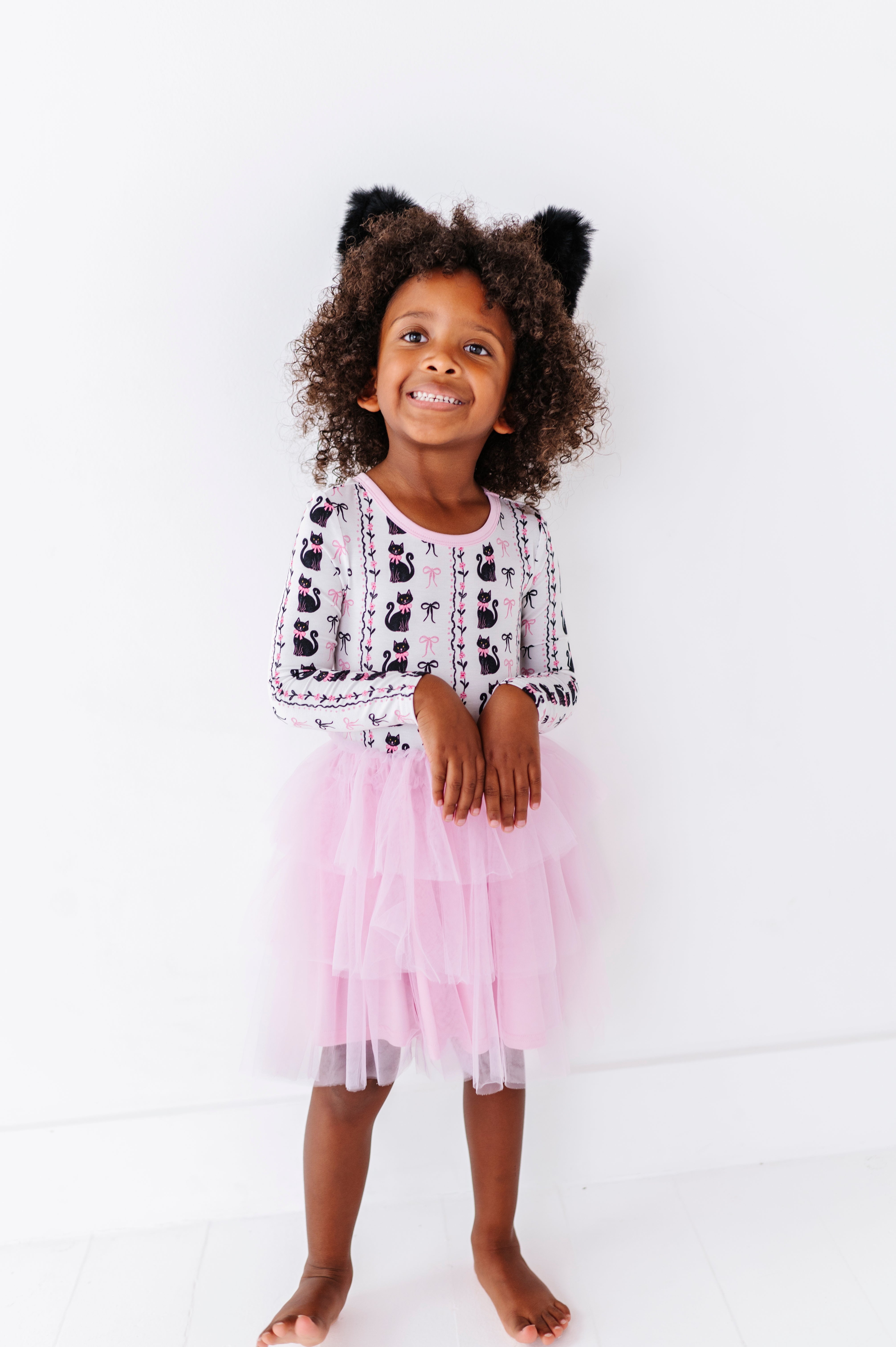 LONG SLEEVE TULLE DRESS - HEX AND HISSES