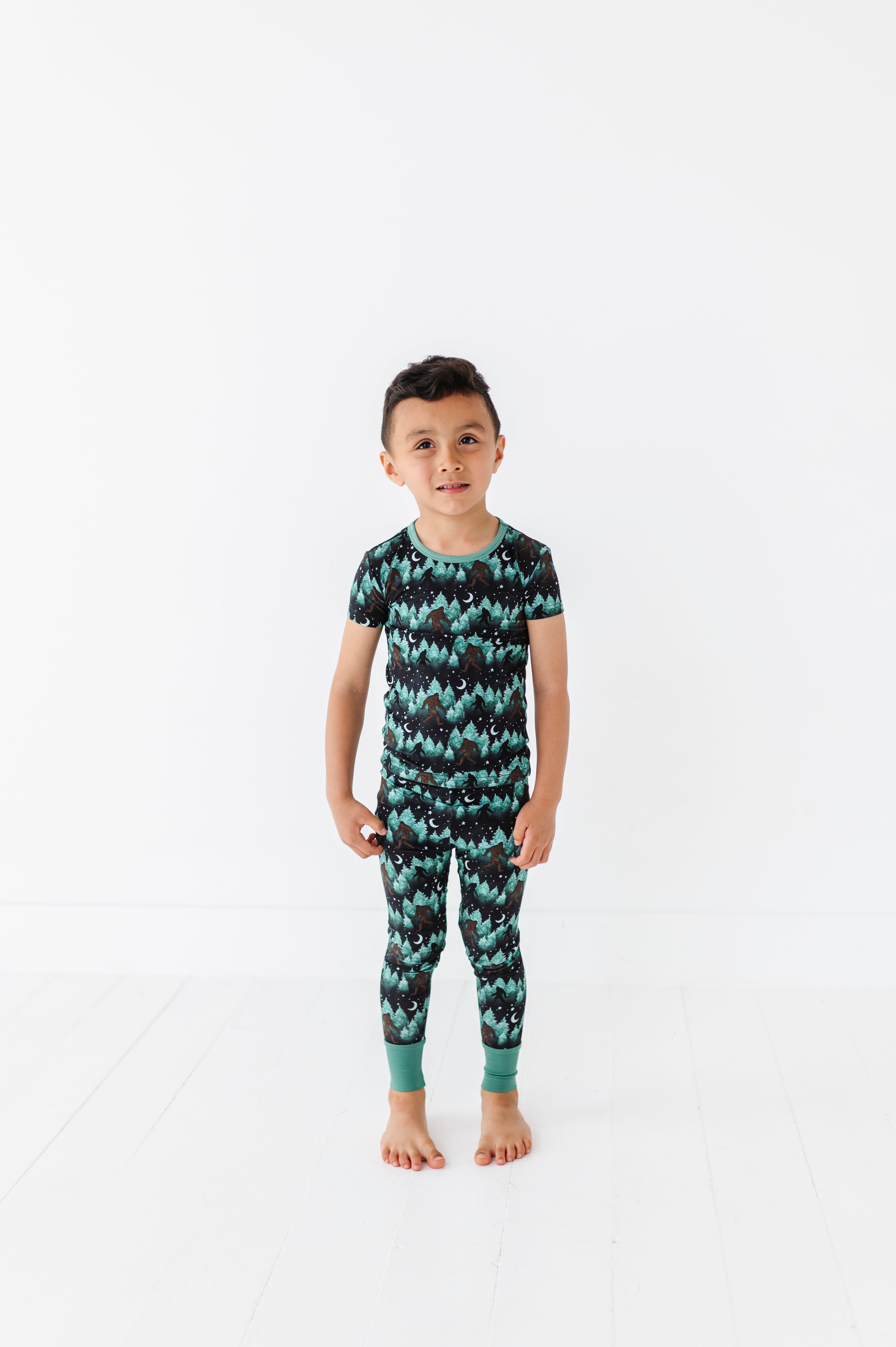 TWO PIECE SHORT SLEEVE WITH PANTS JAMMIES - GONE SQUACHIN’