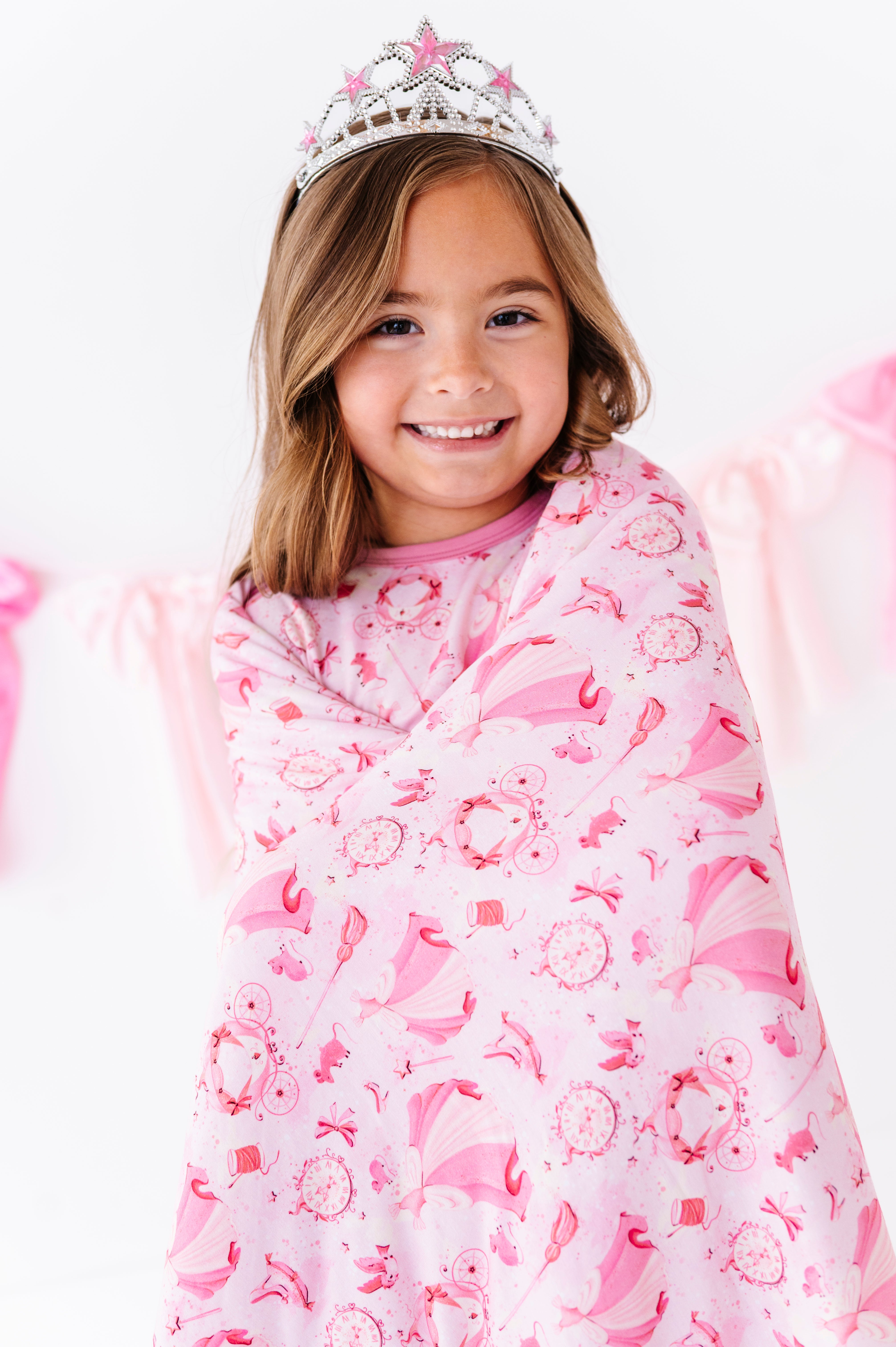 Adult Blankie- ROYAL ROSÉ