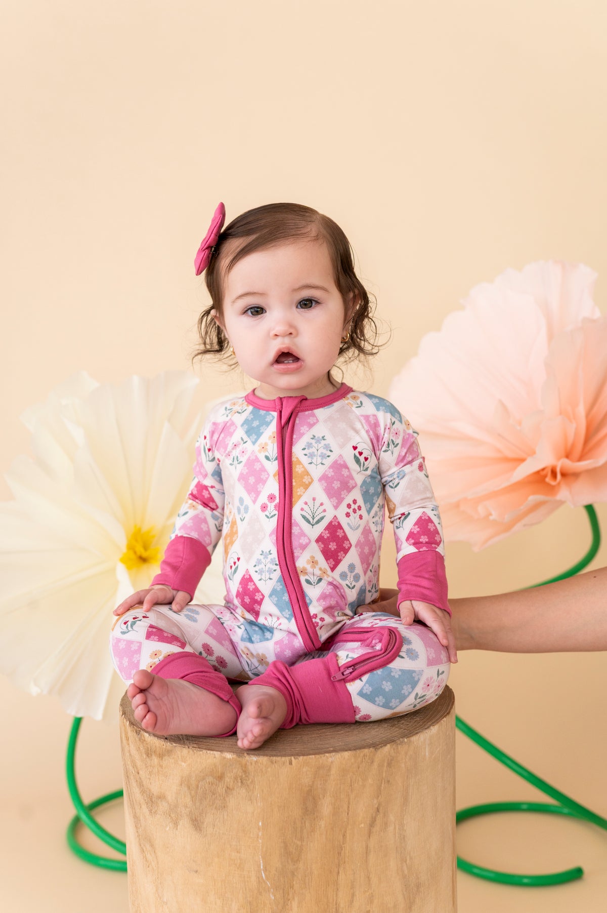 Zip Jammies - Stitched In Bloom