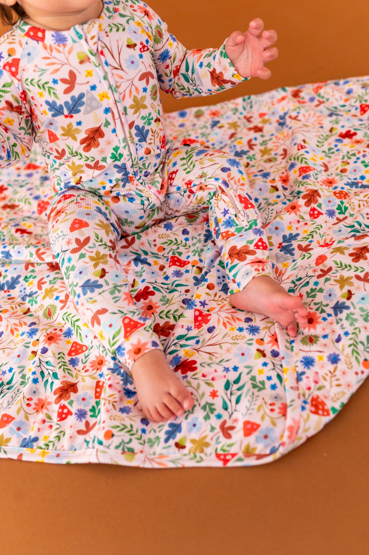 Mini Blankie - Toadstool Meadow