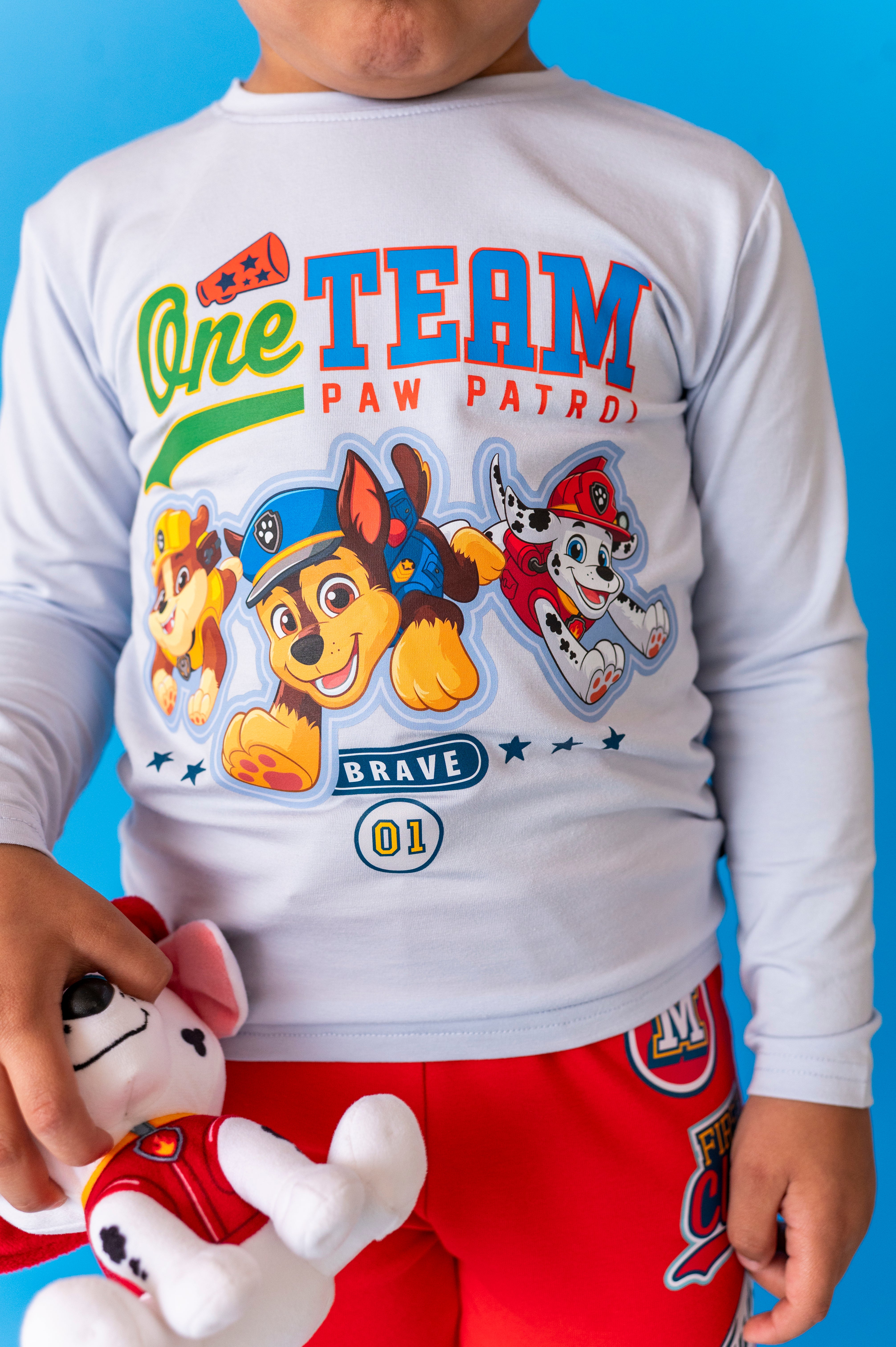 LONG SLEEVE GRAPHIC TEE - PAW PATROL™  ALL-STARS ONE TEAM