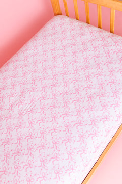 Twin Fitted Sheet- LOVELACE BOWS