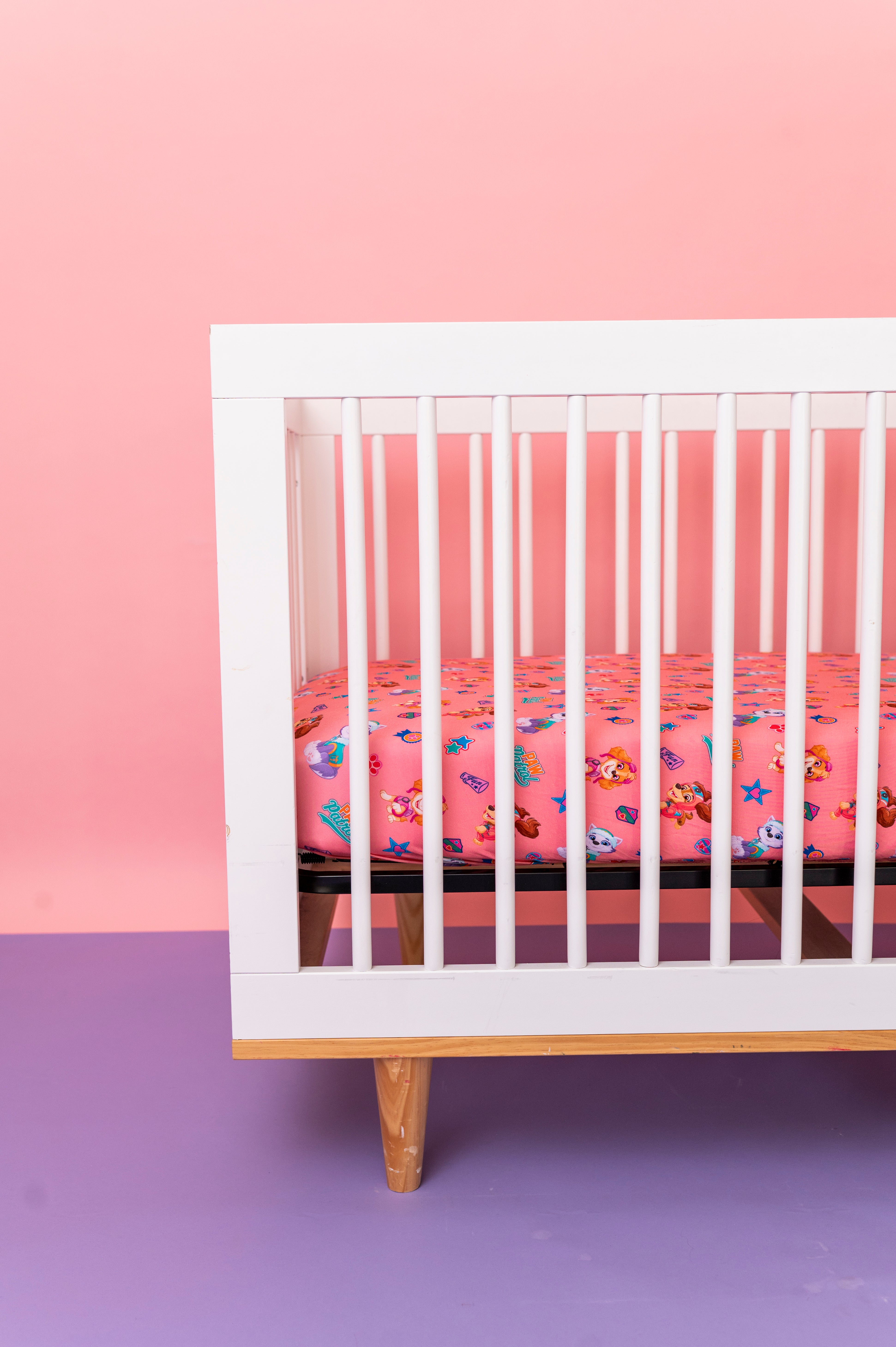CRIB SHEET - PAW PATROL™ ALL-STARS PAWfect Pink Crew