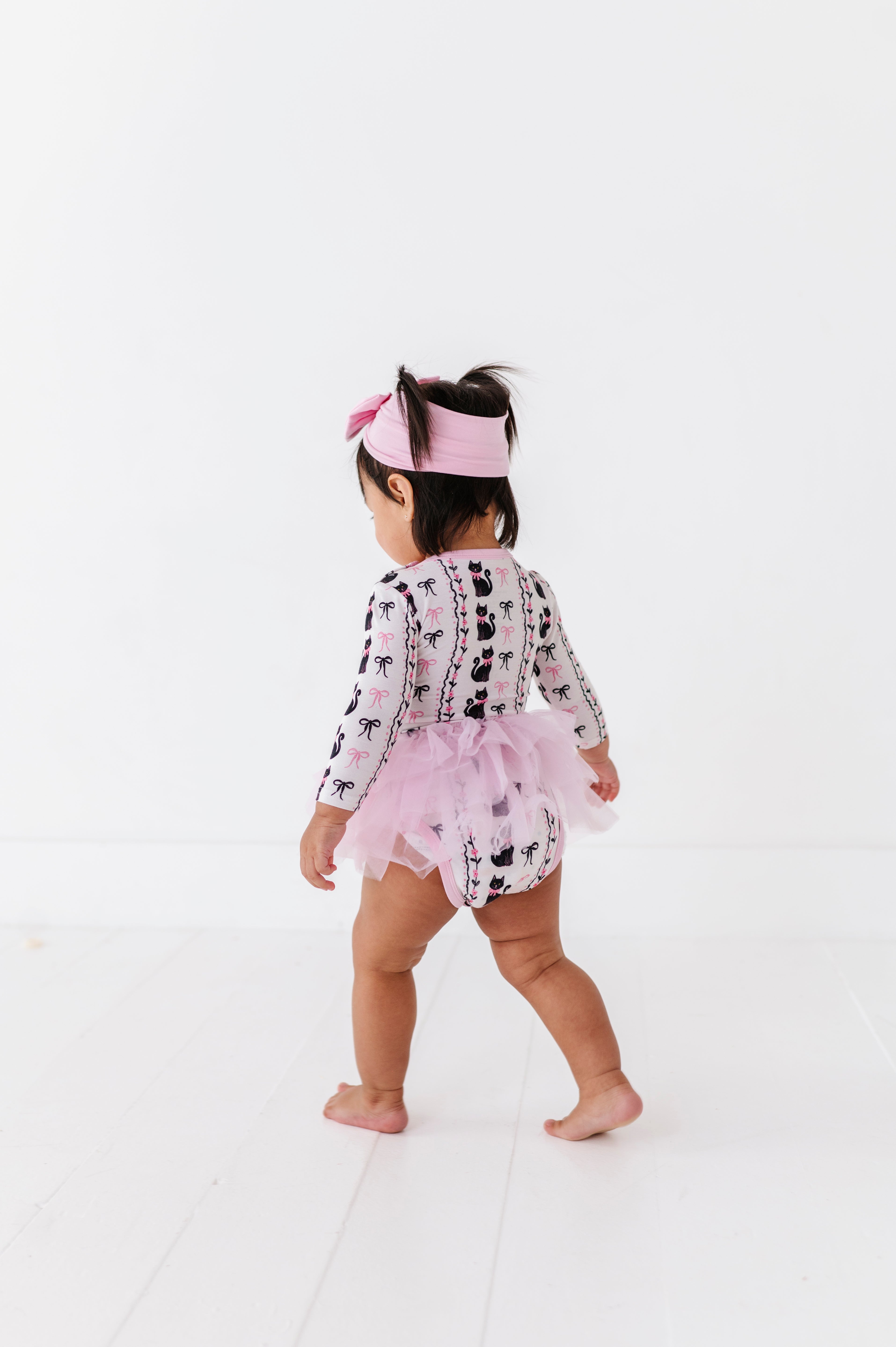 BODYSUIT LONG SLEEVE TULLE DRESS - HEX AND HISSES