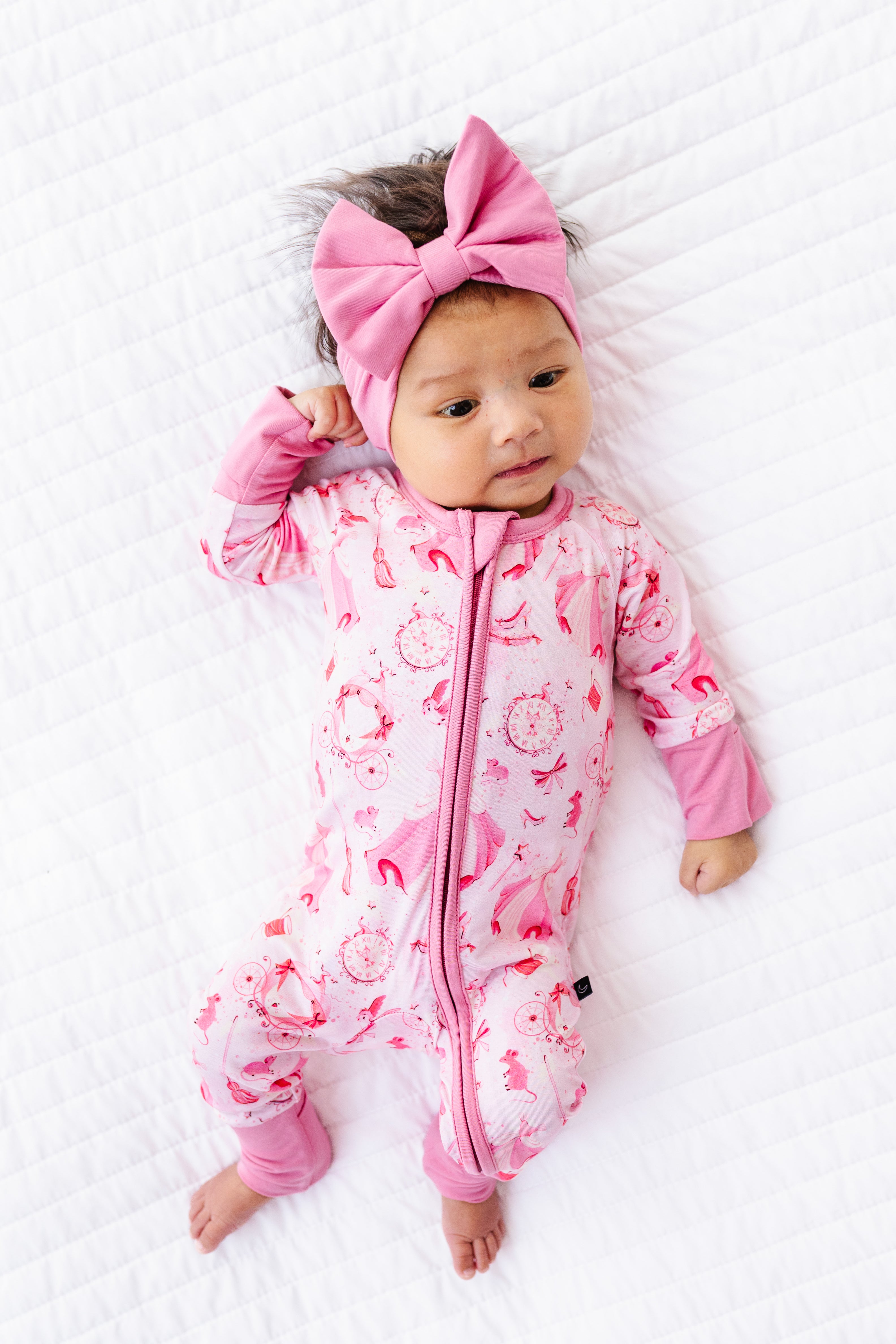 ZIp Jammies - ROYAL ROSÉ