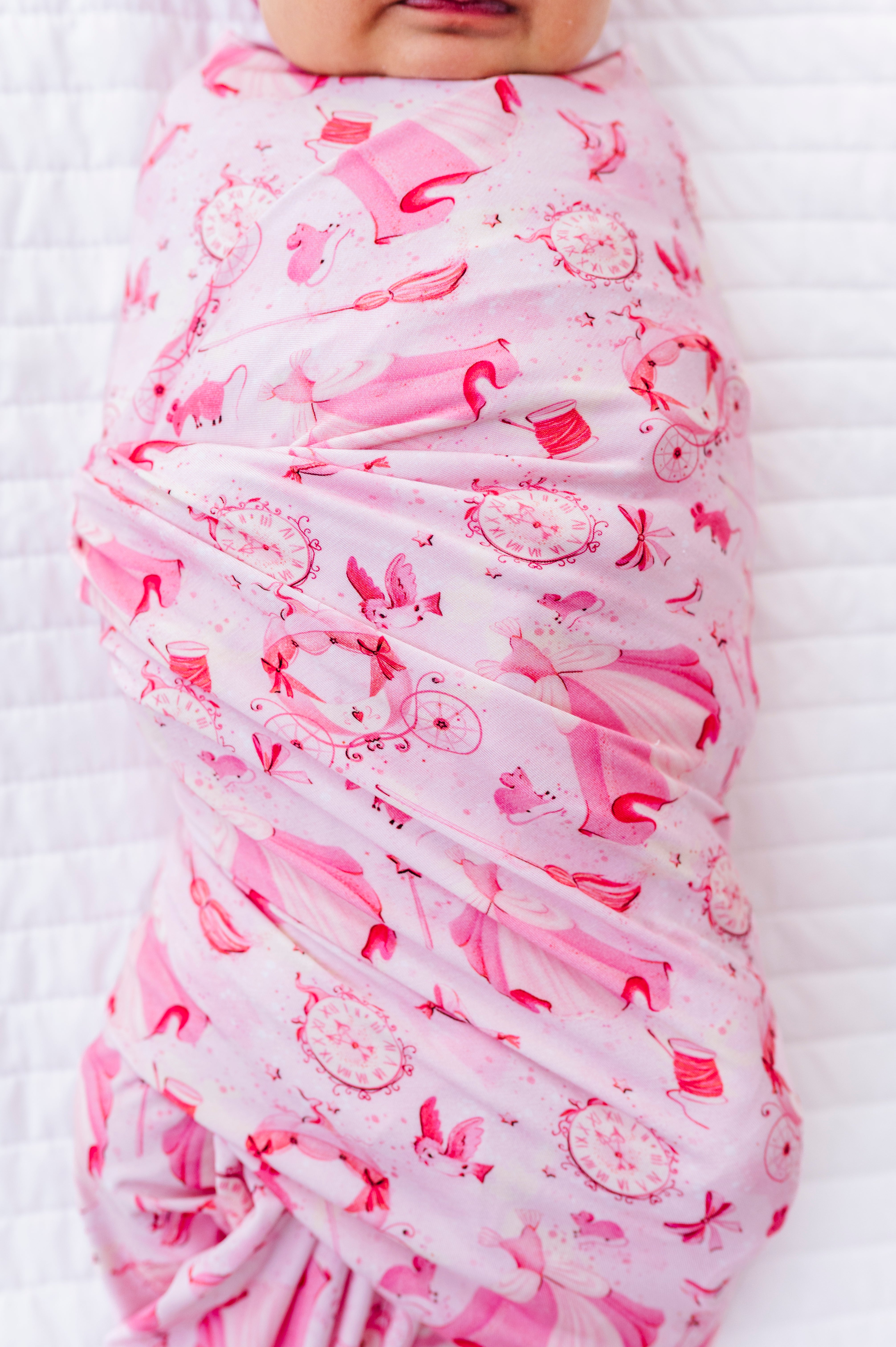 Swaddle Bow Set - ROYAL ROSÉ