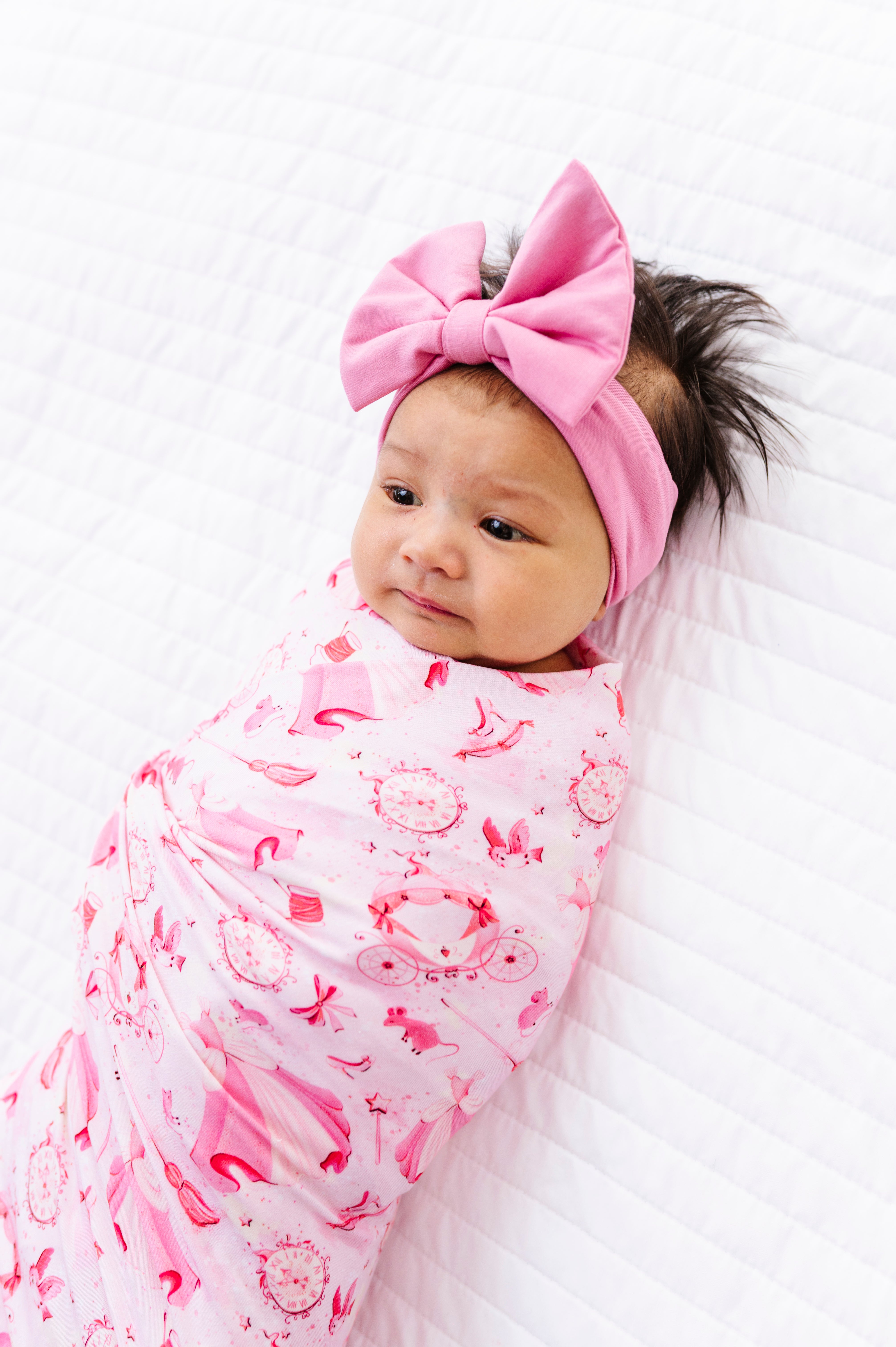 Swaddle Bow Set - ROYAL ROSÉ