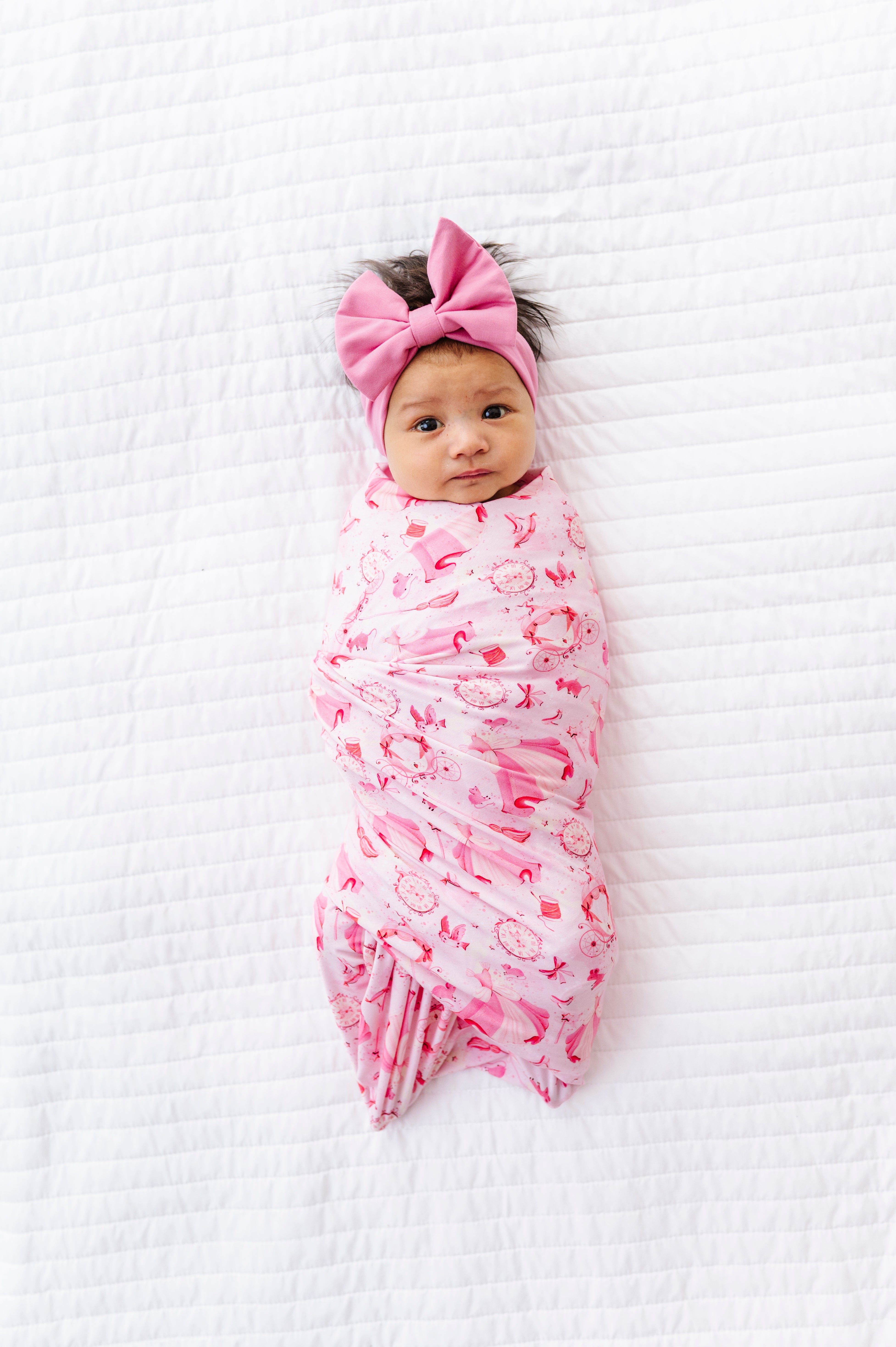 Swaddle Bow Set - ROYAL ROSÉ