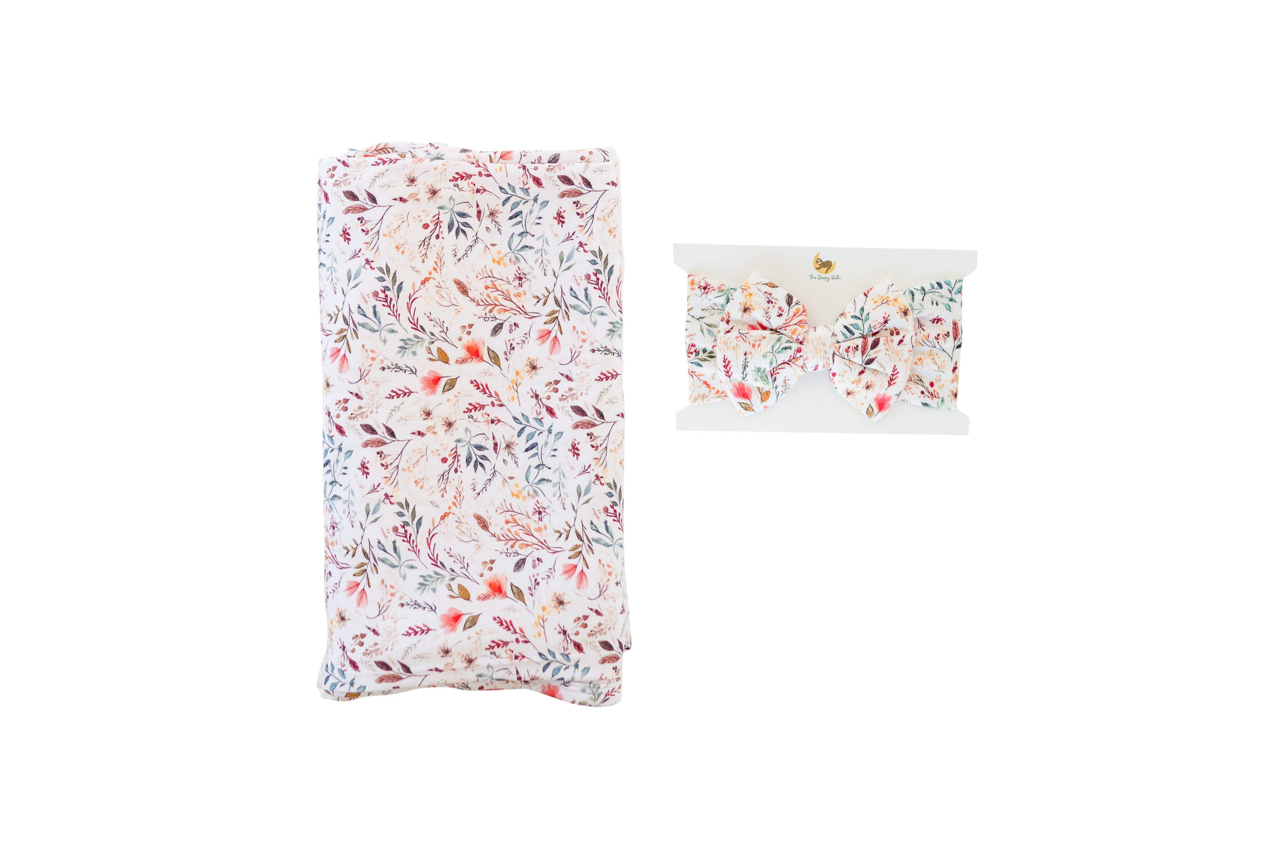 PREORDER SWADDLE BOW SET - FALL FOLIAGE PREORDER