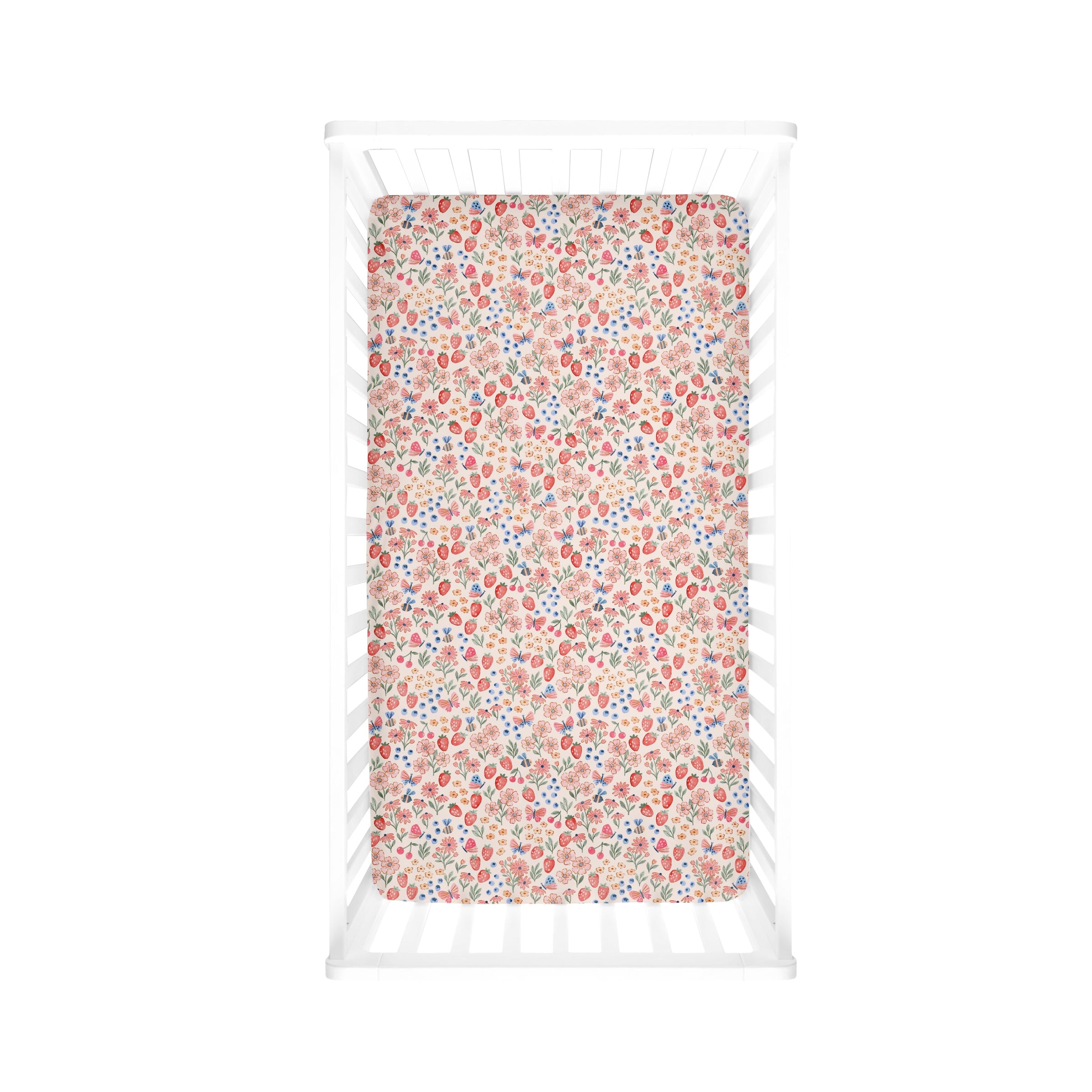 Preorder Crib Sheet - Berry Blossom