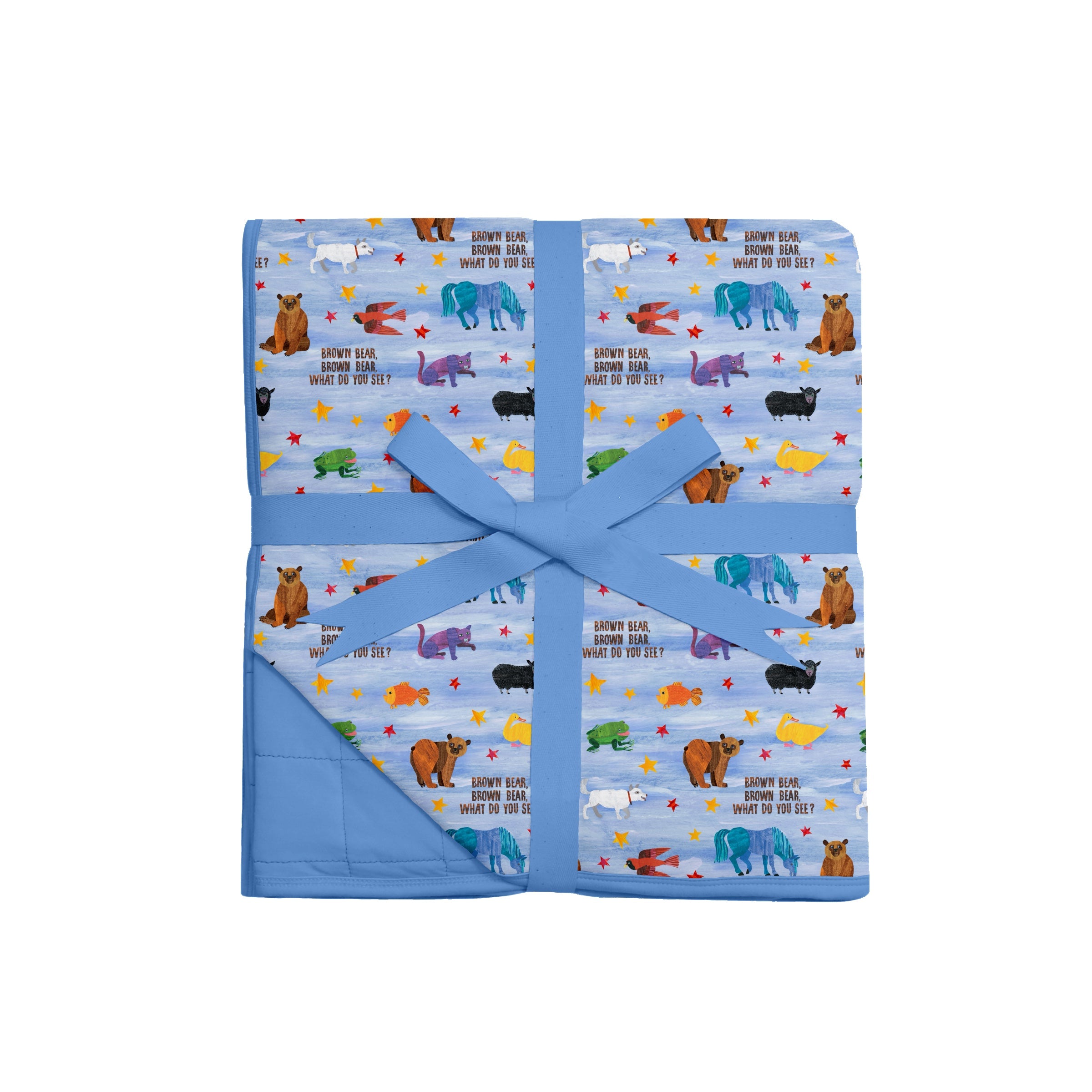 PREORDER MINI BLANKIE - Eric Carle™ BROWN BEAR BROWN BEAR