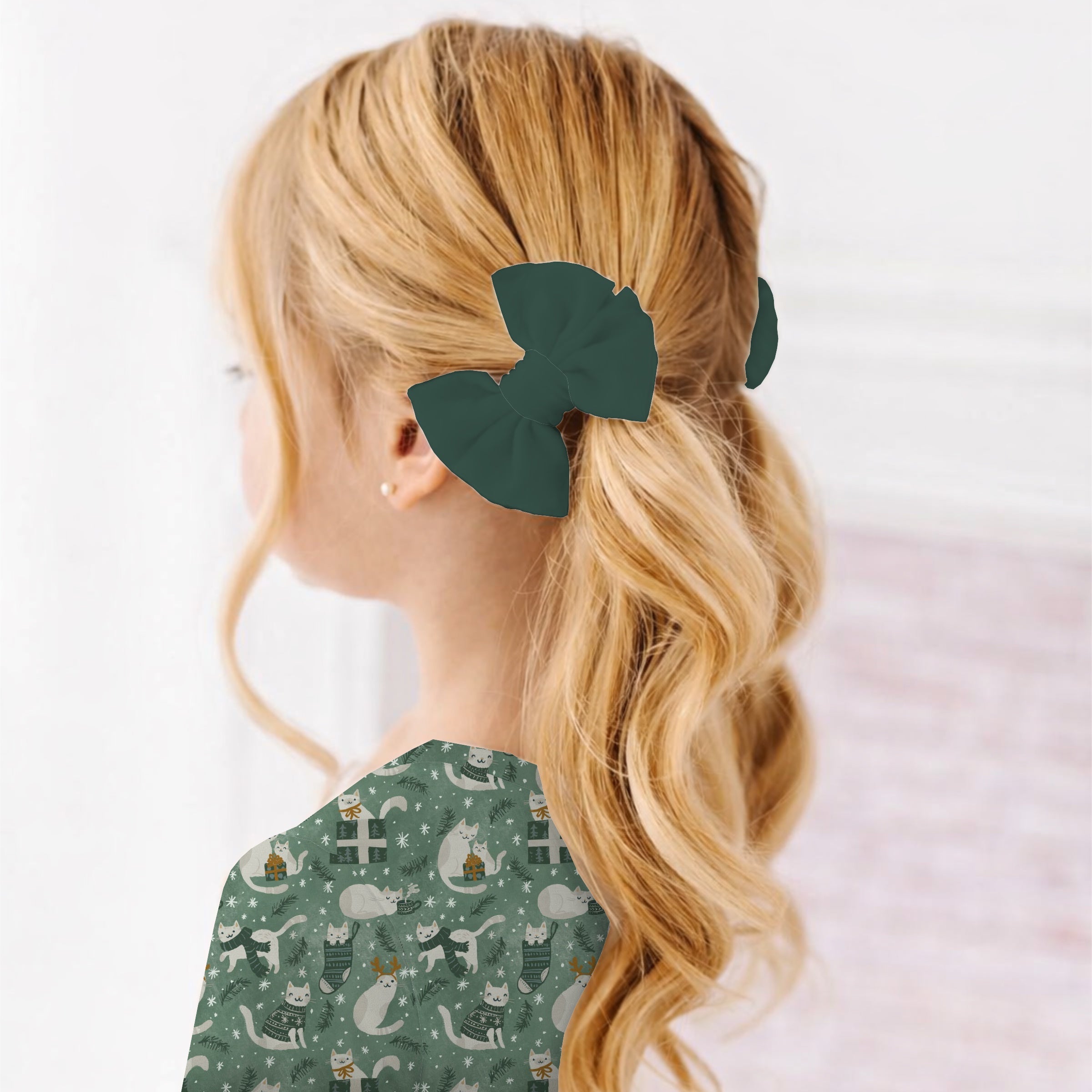 Preorder Mini Clip Bow Set - Meowy & Bright