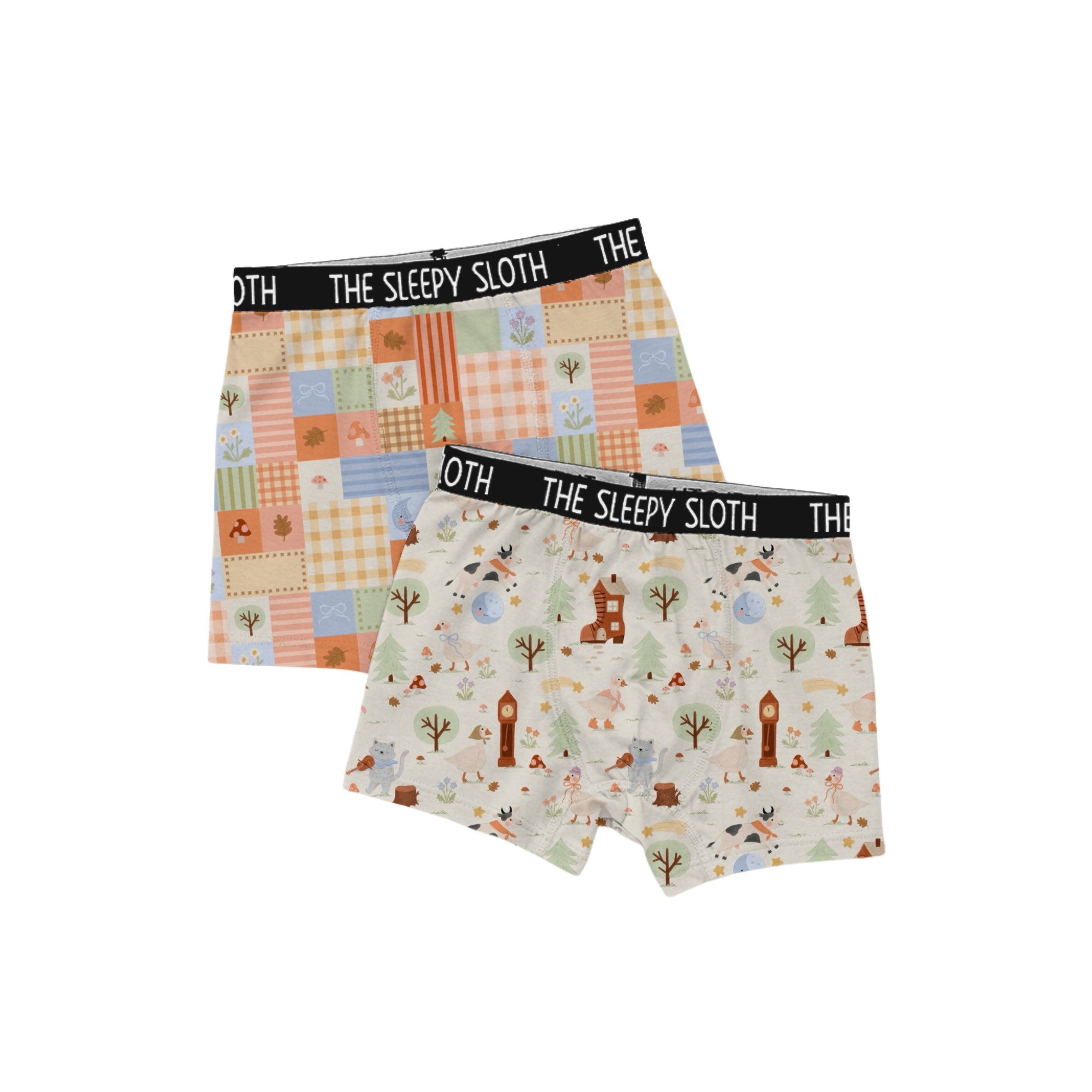 PREORDER BOYS BOXER BRIEF UNDERWEAR SET - STORYBOOK VILLAGE