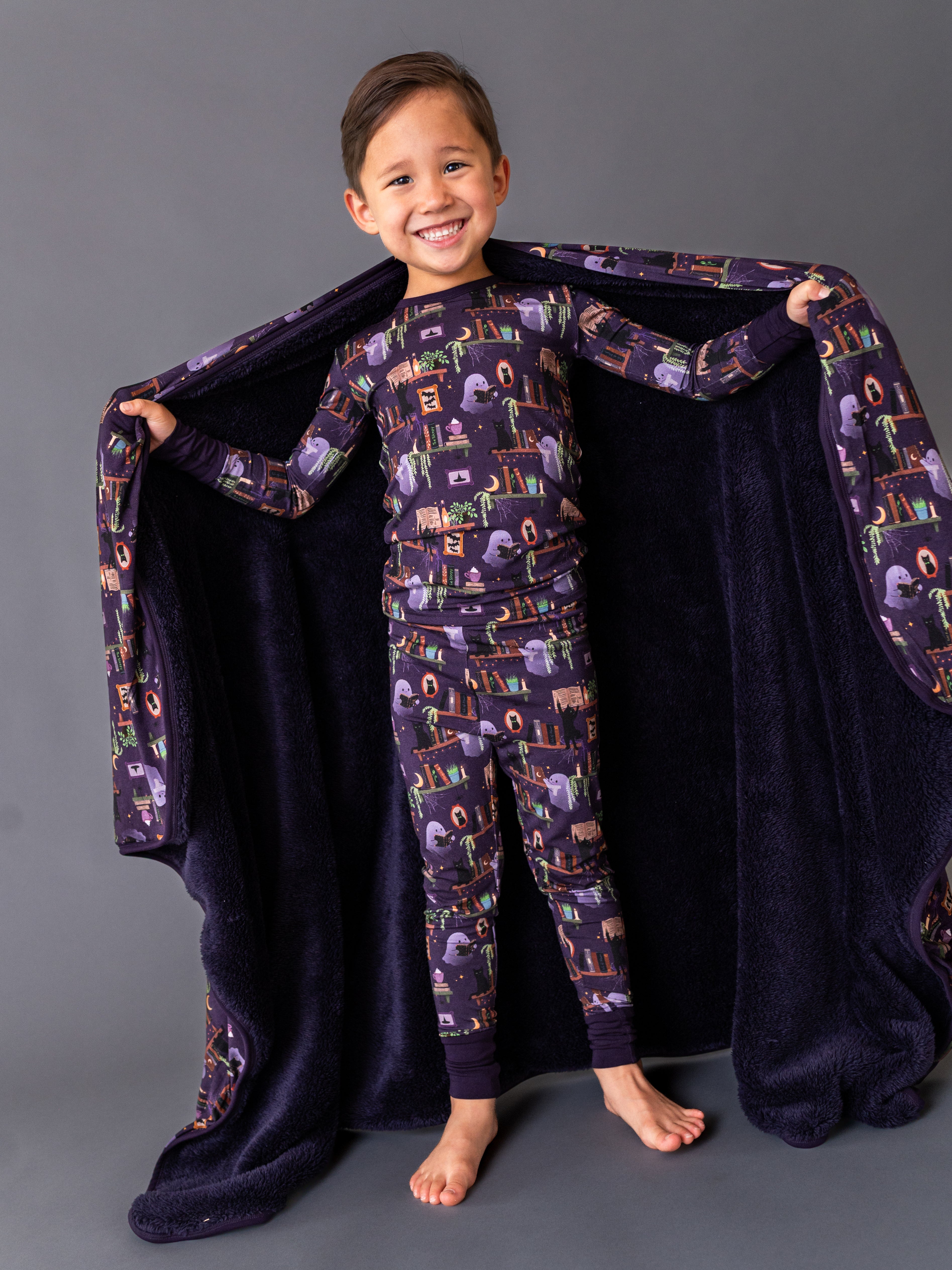 Plush Toddler Blankie - Haunted Library