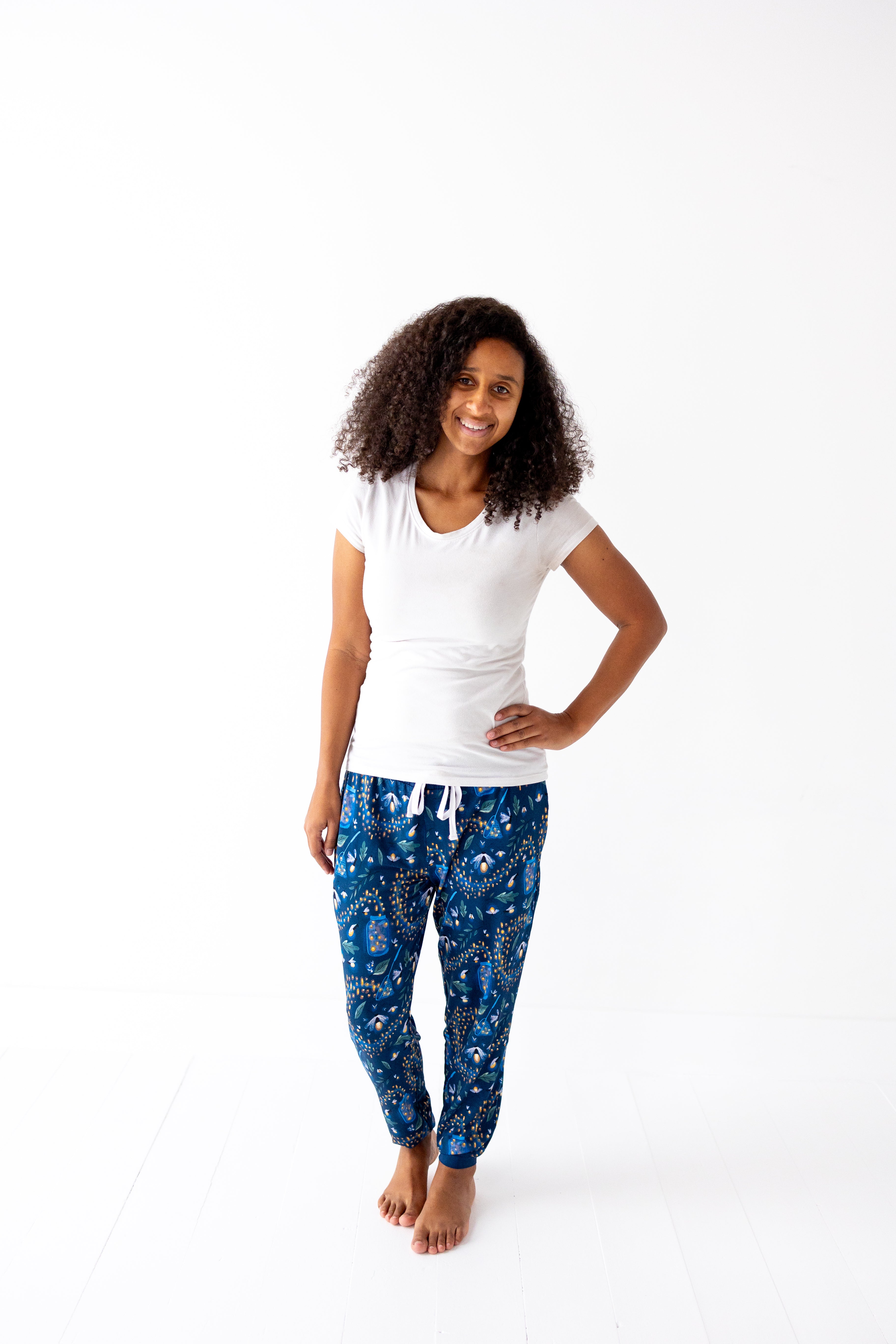 WOMEN'S SLEEPY PANTS - GLOW WITH THE FLOW