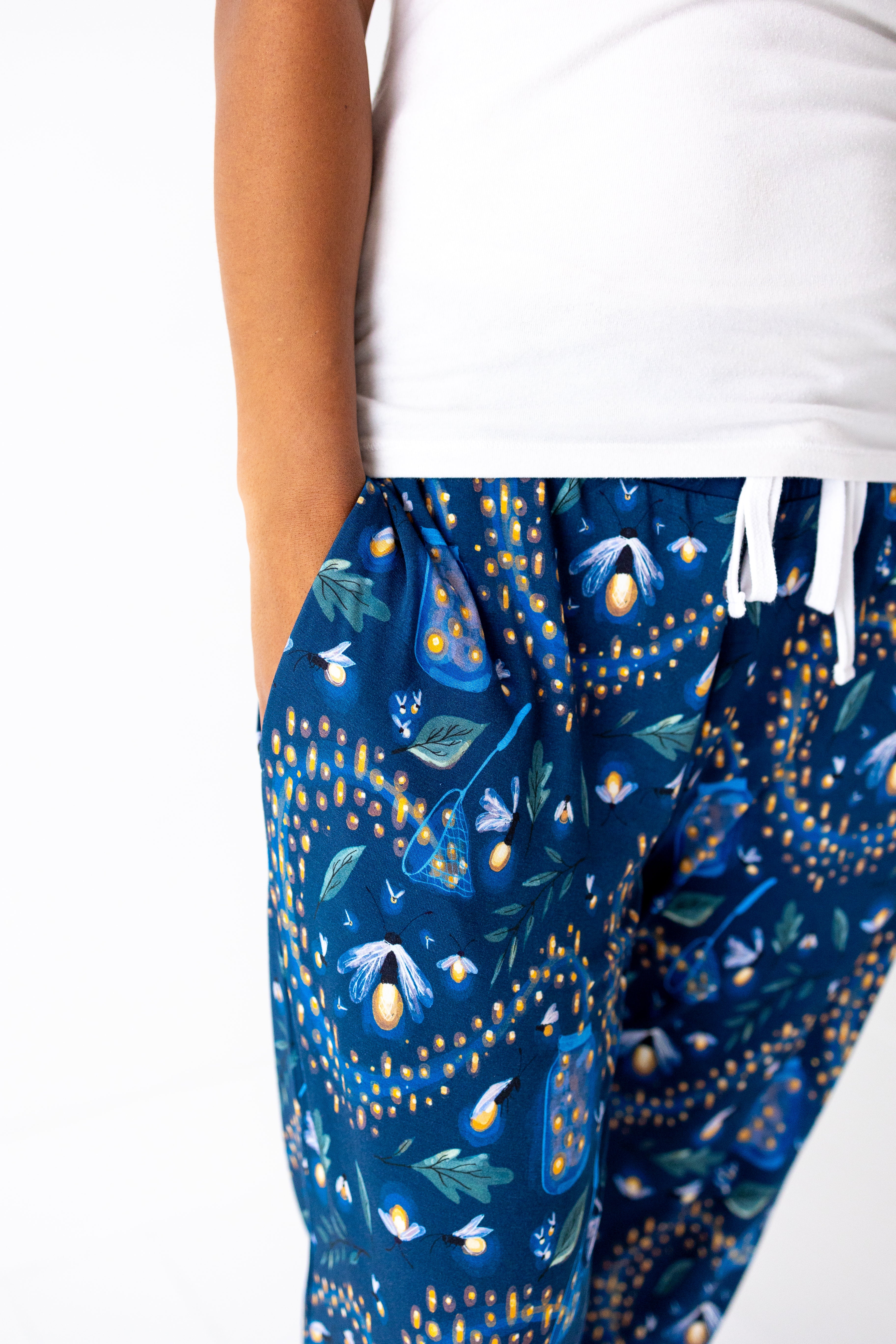 WOMEN'S SLEEPY PANTS - GLOW WITH THE FLOW