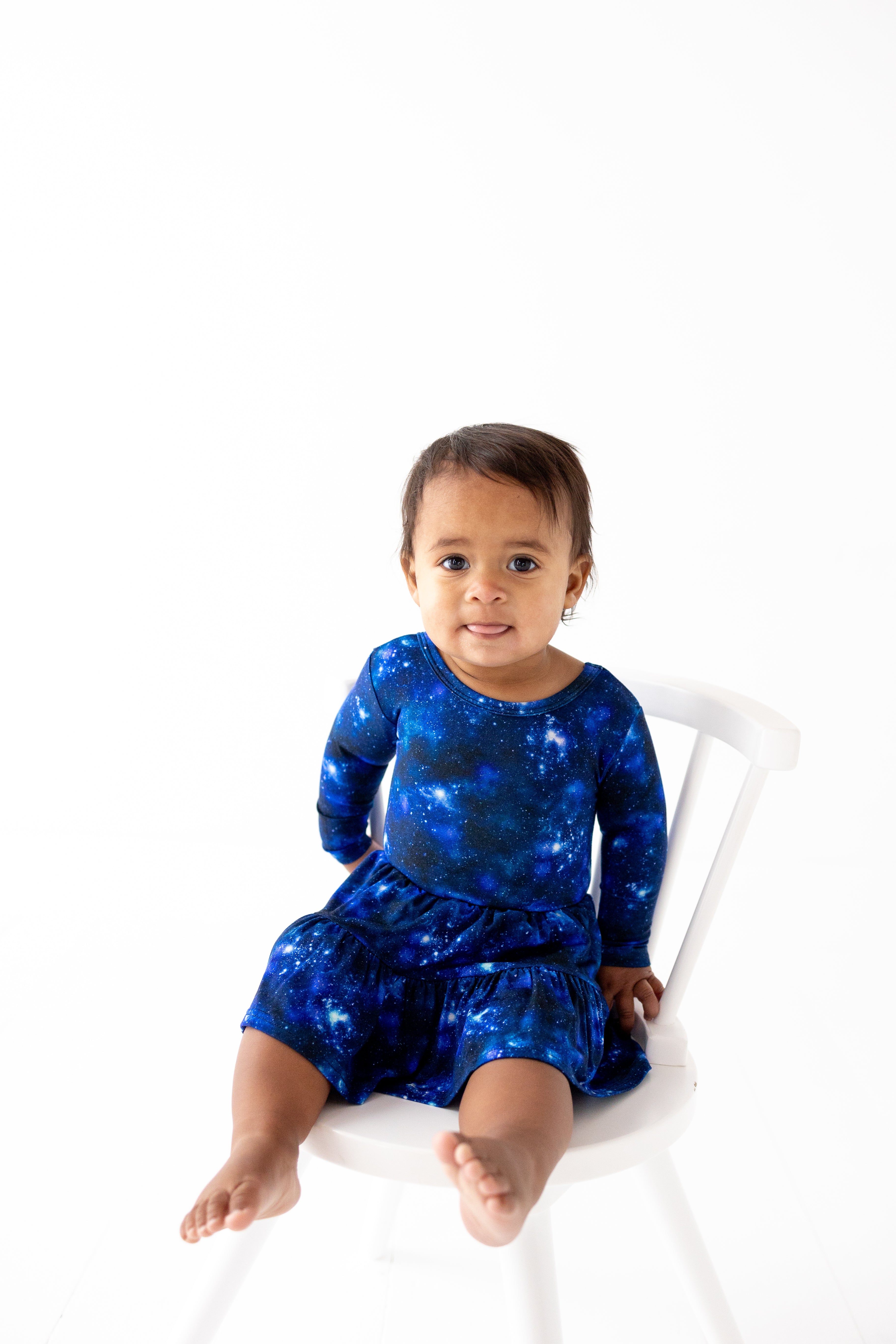 BODYSUIT TWIRL DRESS - SPACED OUT