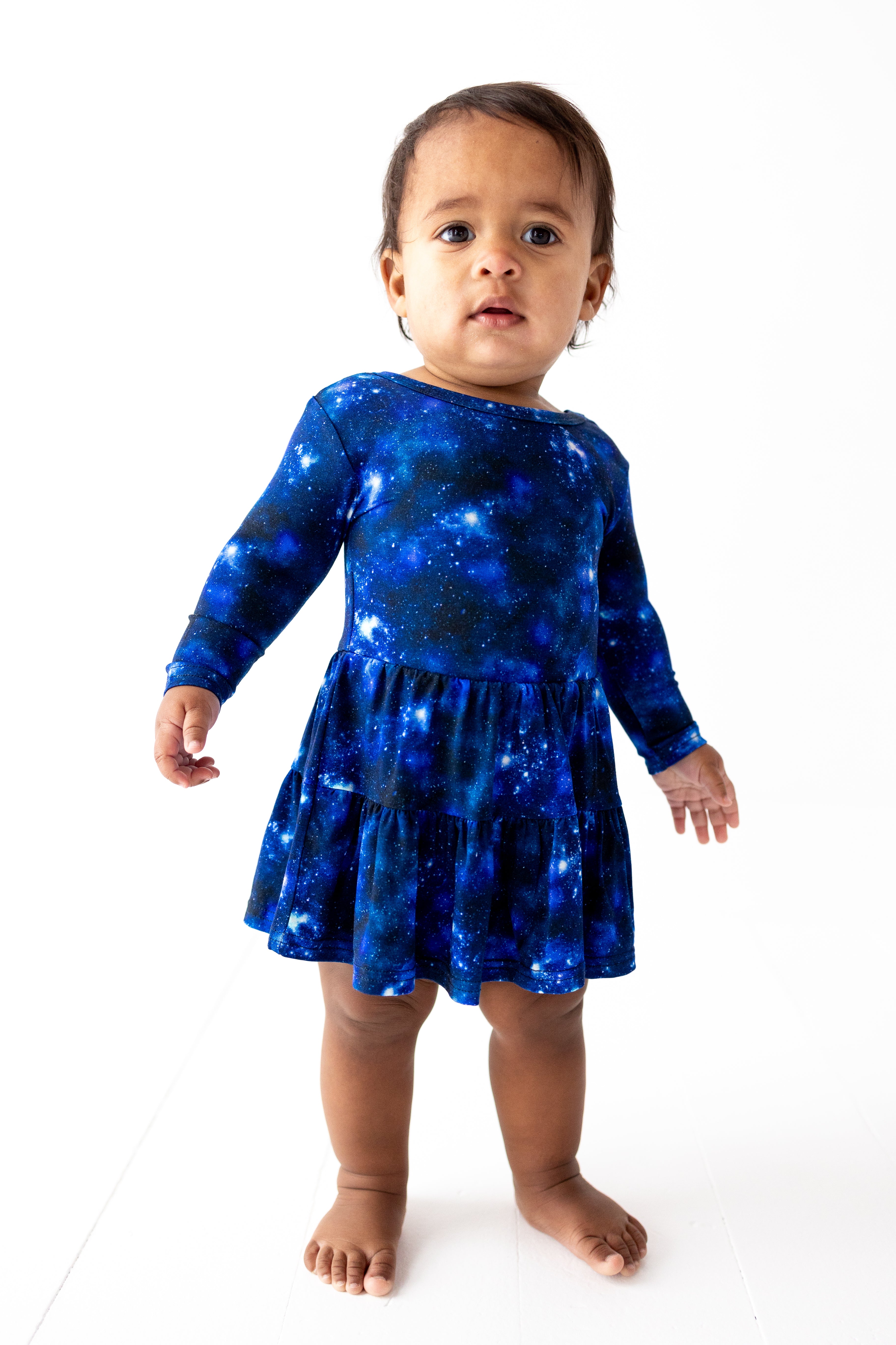 BODYSUIT TWIRL DRESS - SPACED OUT