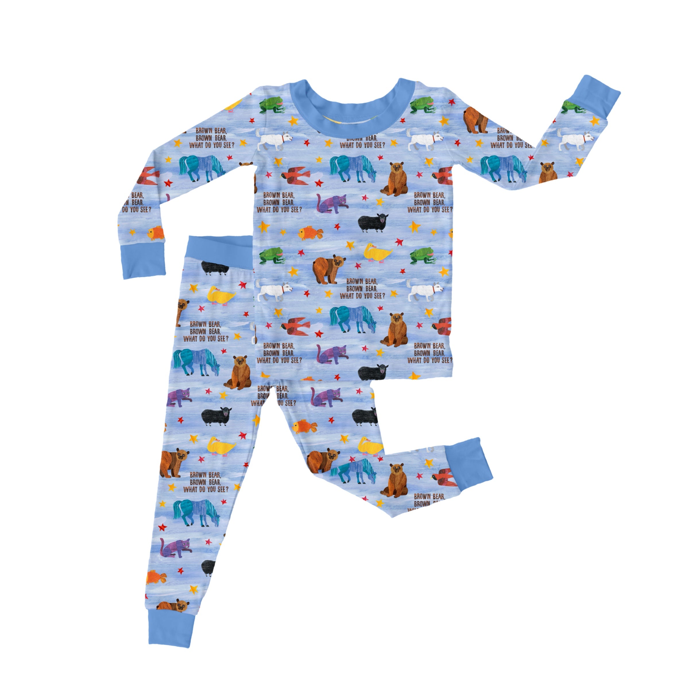 PREORDER TWO PIECE JAMMIES - Eric Carle™ BROWN BEAR BROWN BEAR