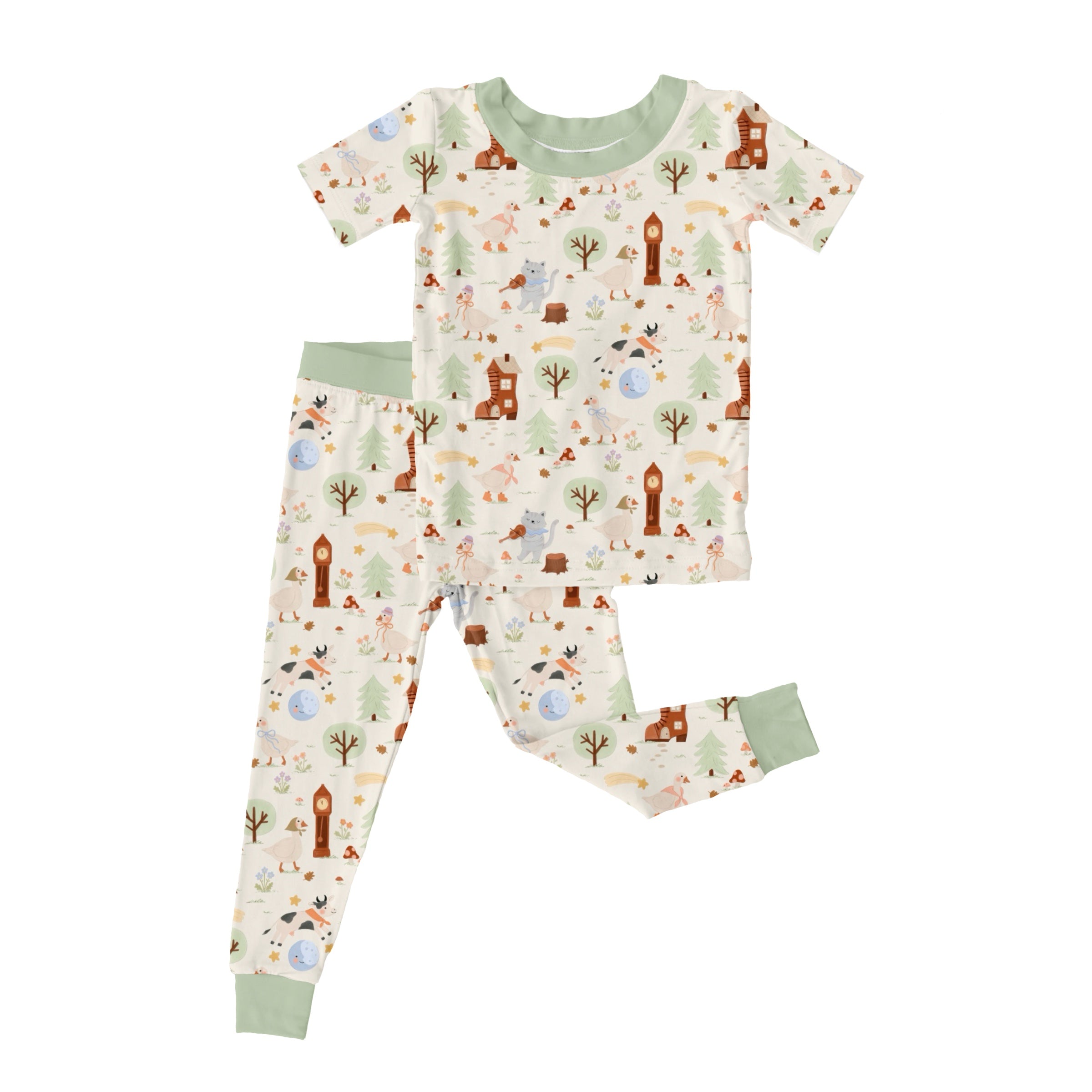 PREORDER TWO PIECE JAMMIES - STORYBOOK VILLAGE